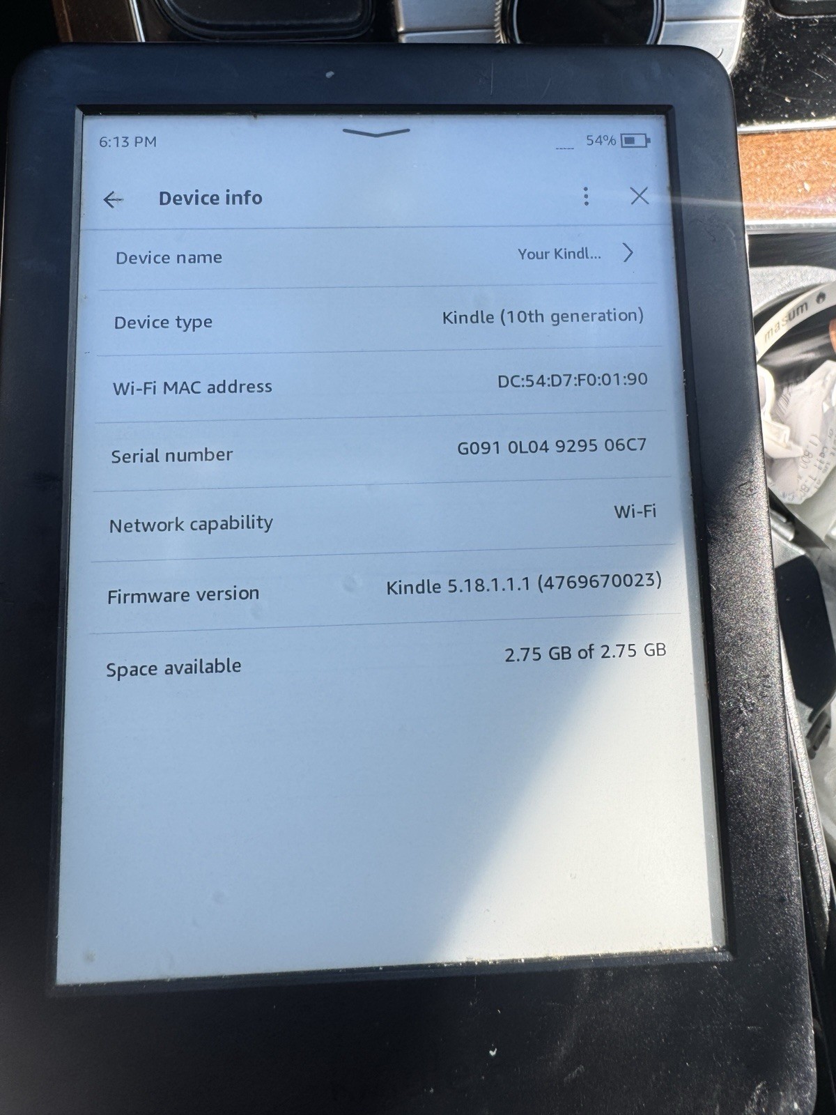 amazon kindle 10th generation