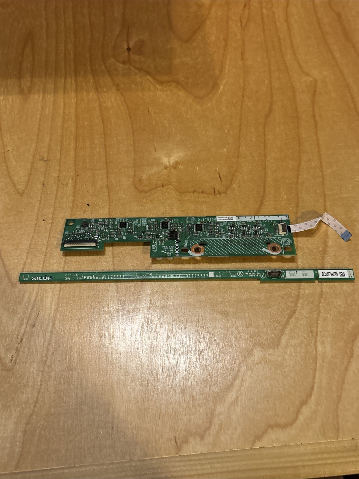 Ricoh MP 301SPF Logic Board D1175331A / D1175330C OEM – Scanner Interface PCB