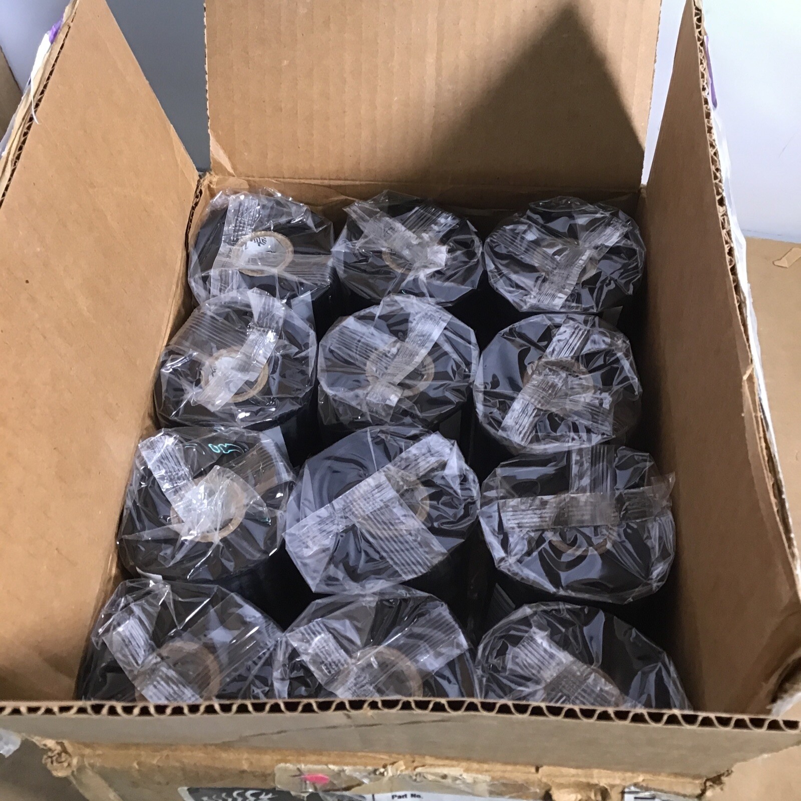 Lot Of 6x Zebra 2100 Series Wax Ribbon 106mm x 450m  ZB6028061001 -NEW-