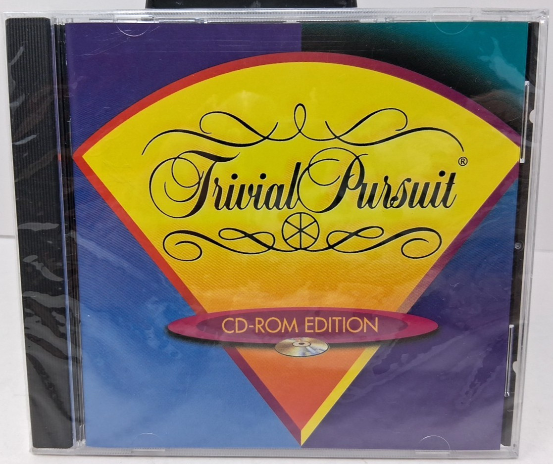 Trivial Pursuit CD-ROM Edition PC Game Hasbro Interactive Vintage Sealed