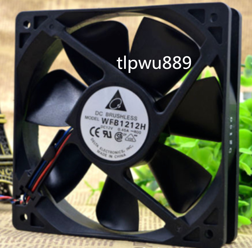 one  For WARRANTY Delta WFB1212H-R00 Brushless Fan 2470RPM DC12V Cisco Fan t1