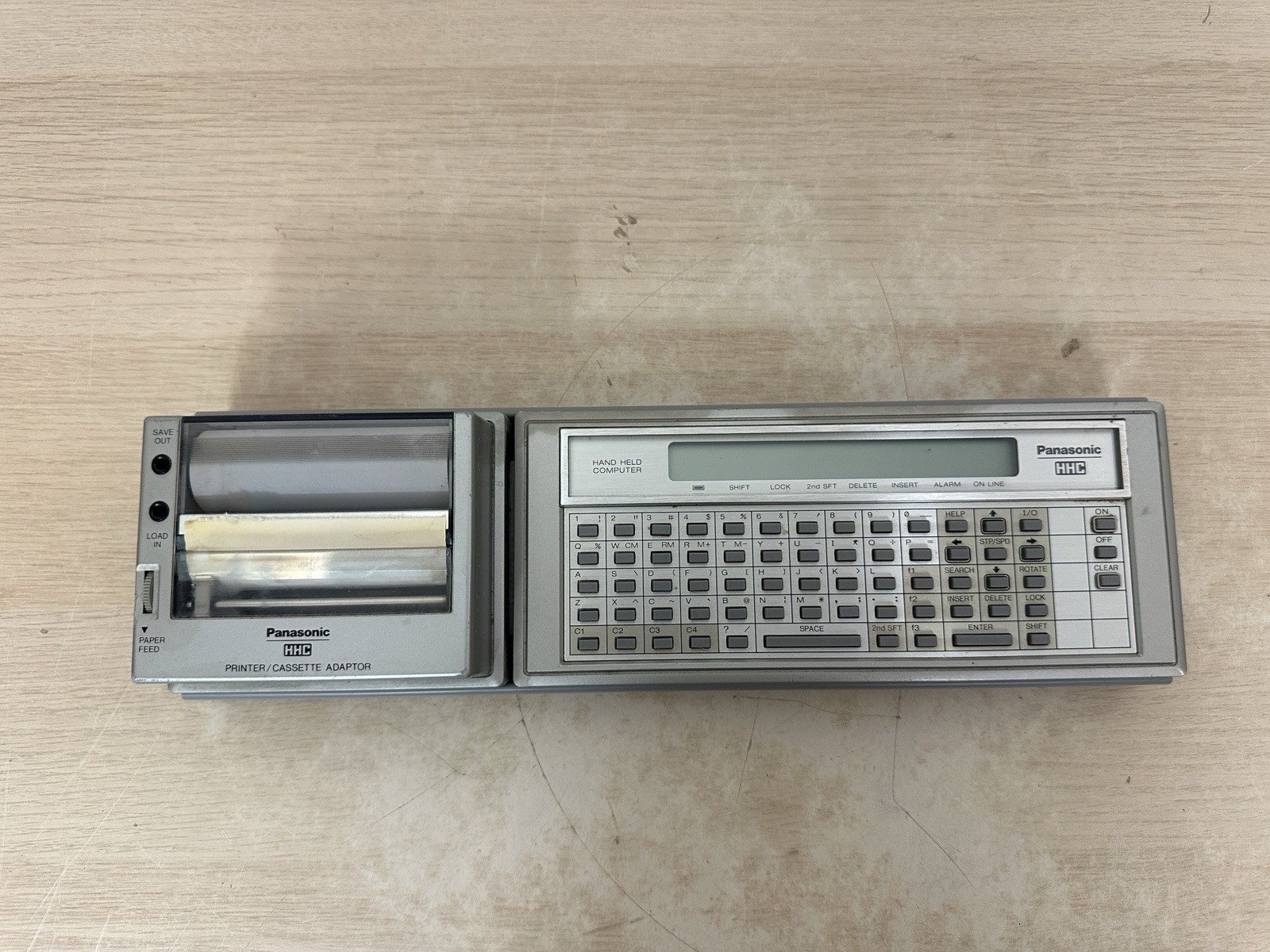 Panasonic RL-H1400 HHC Computer w/ RL-P1004A Printer & RD-9647 Dock - UNTESTED