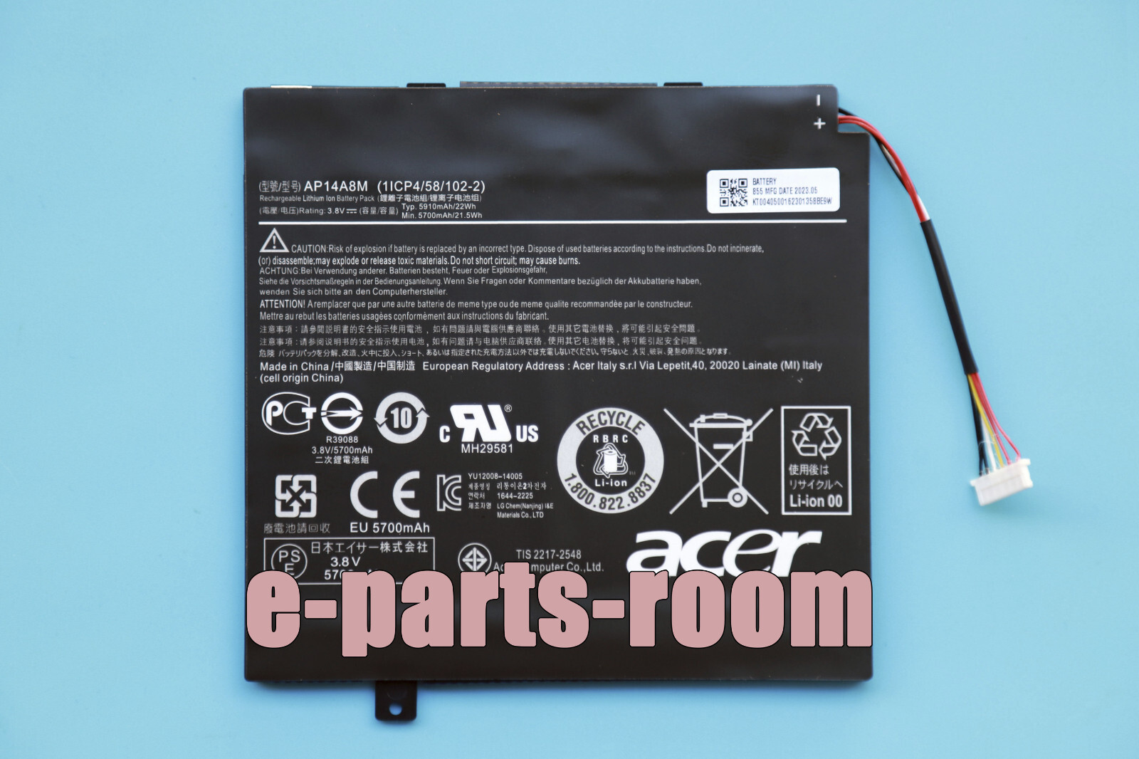 New Genuine AP14A8M Battery for Aspire Switch 10 SW5-011 SW5-012 SW5-015 Tablet