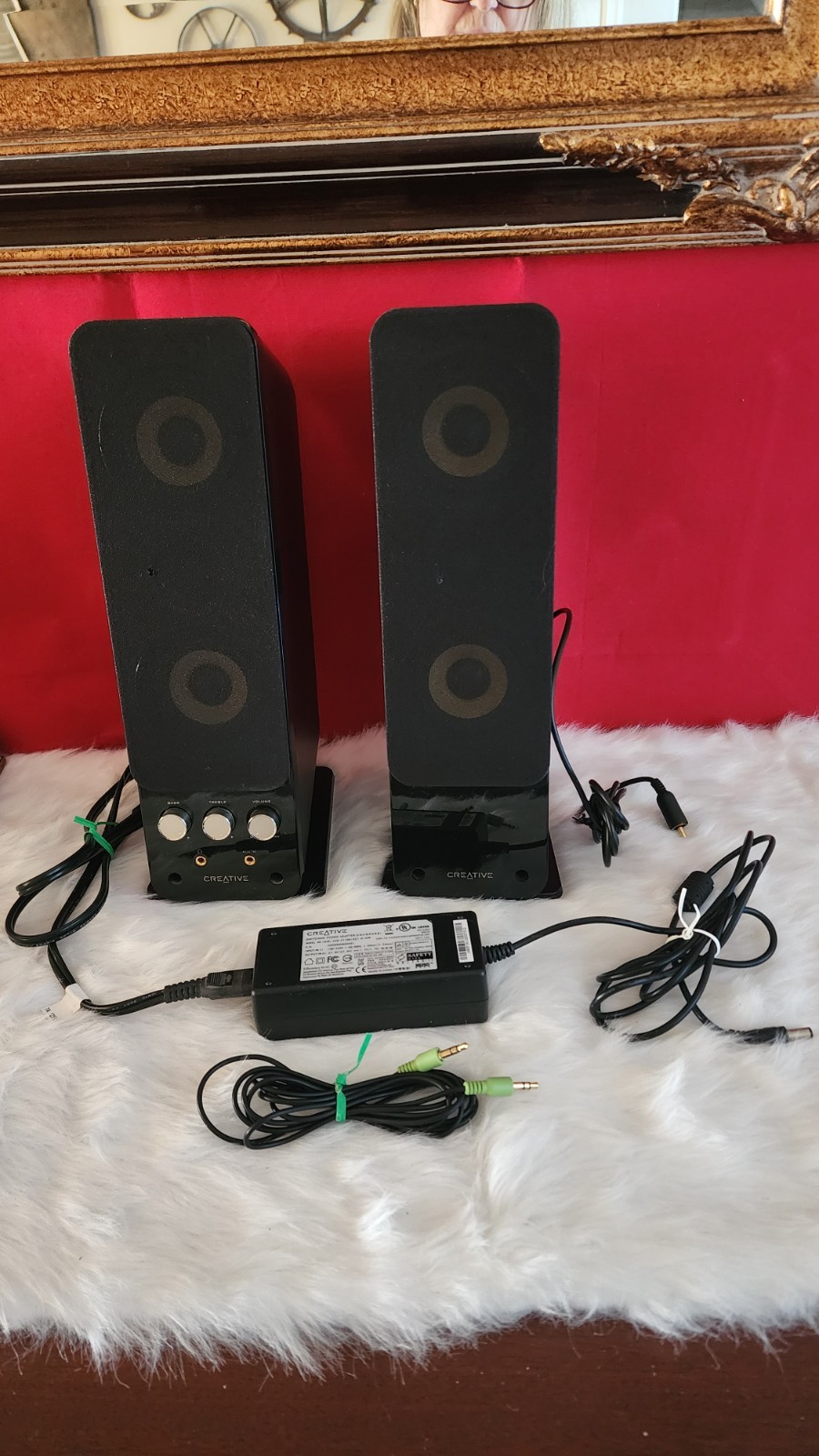 Creative GigaWorks T40 Series II, Right & Left Speakers With Cords