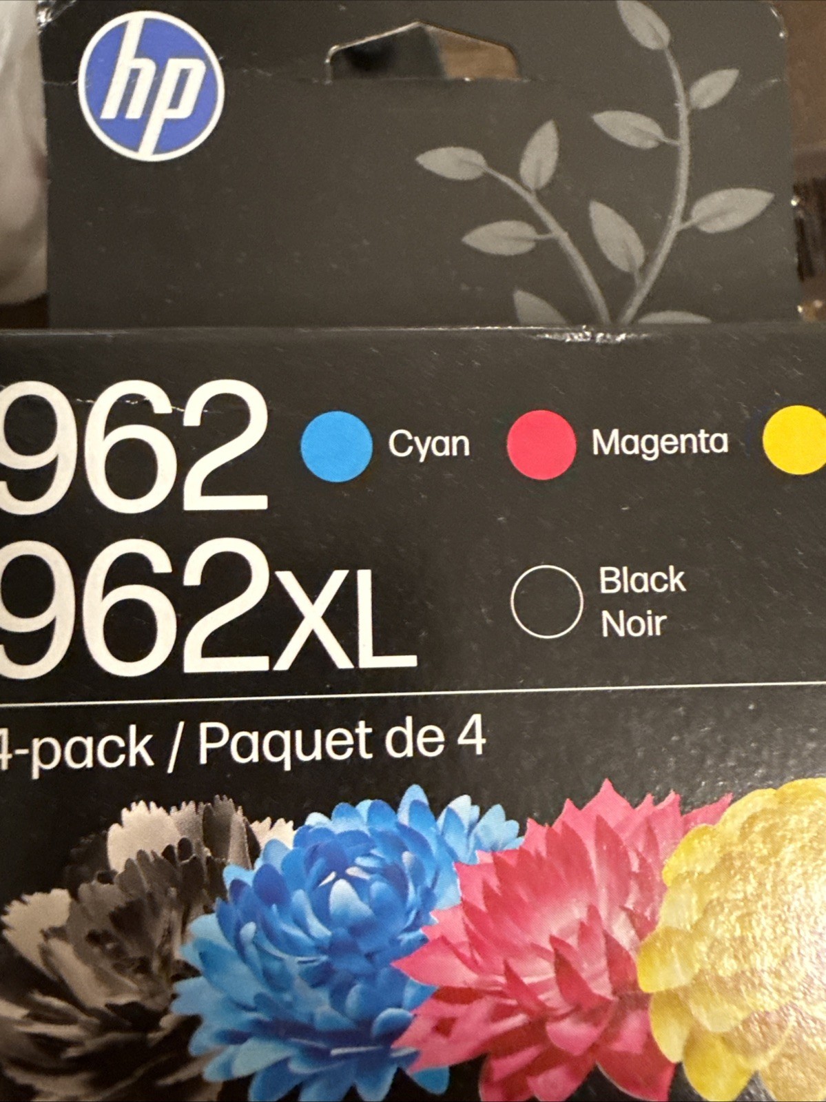 HP 3JB34AN 962/ 962 XL 4 pack Original Ink Cartridge - 2027 plus