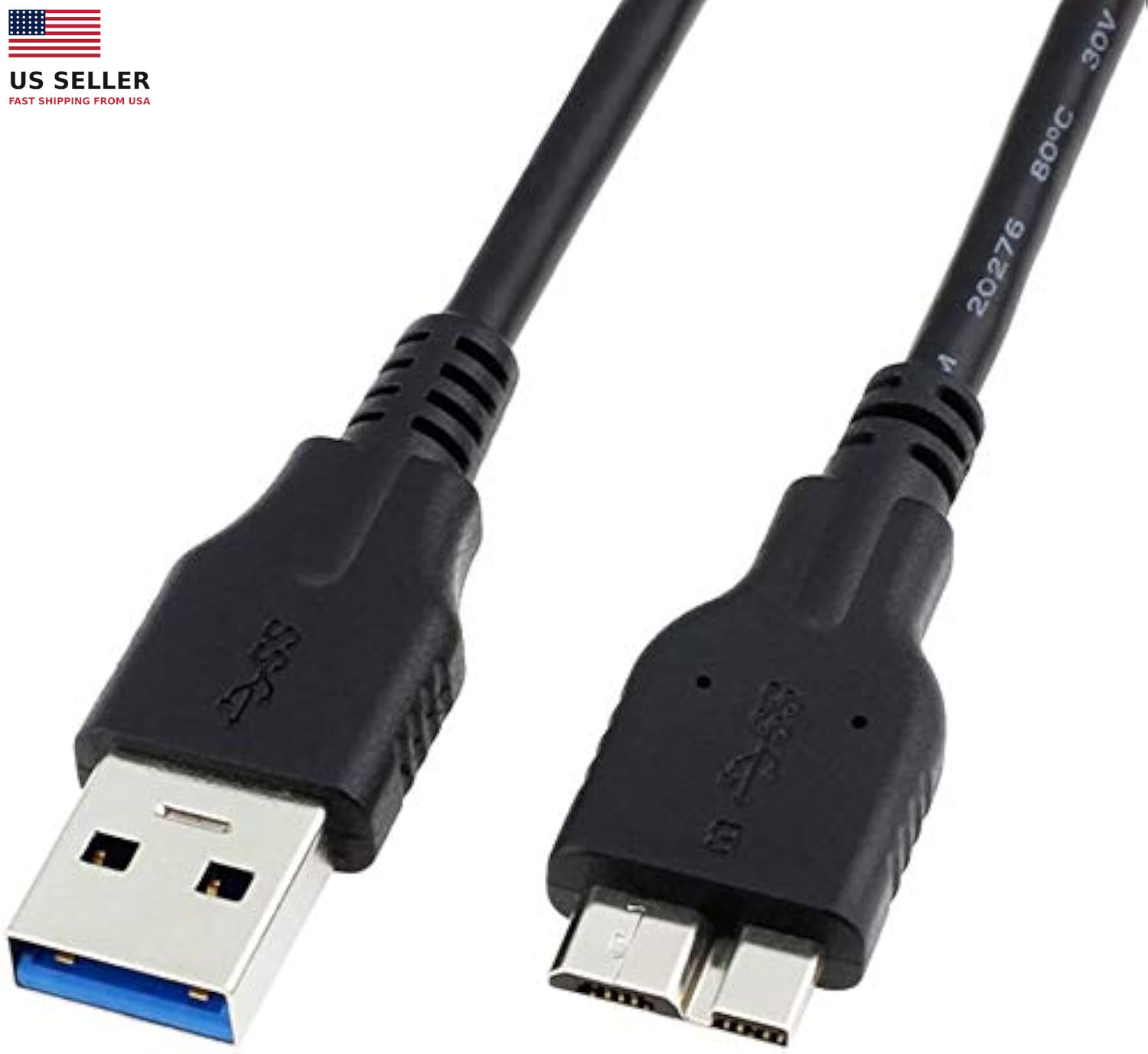 USB 3.0 Micro Cable, External Hard Drive Cable USB 3.0 Type a Male to Micr