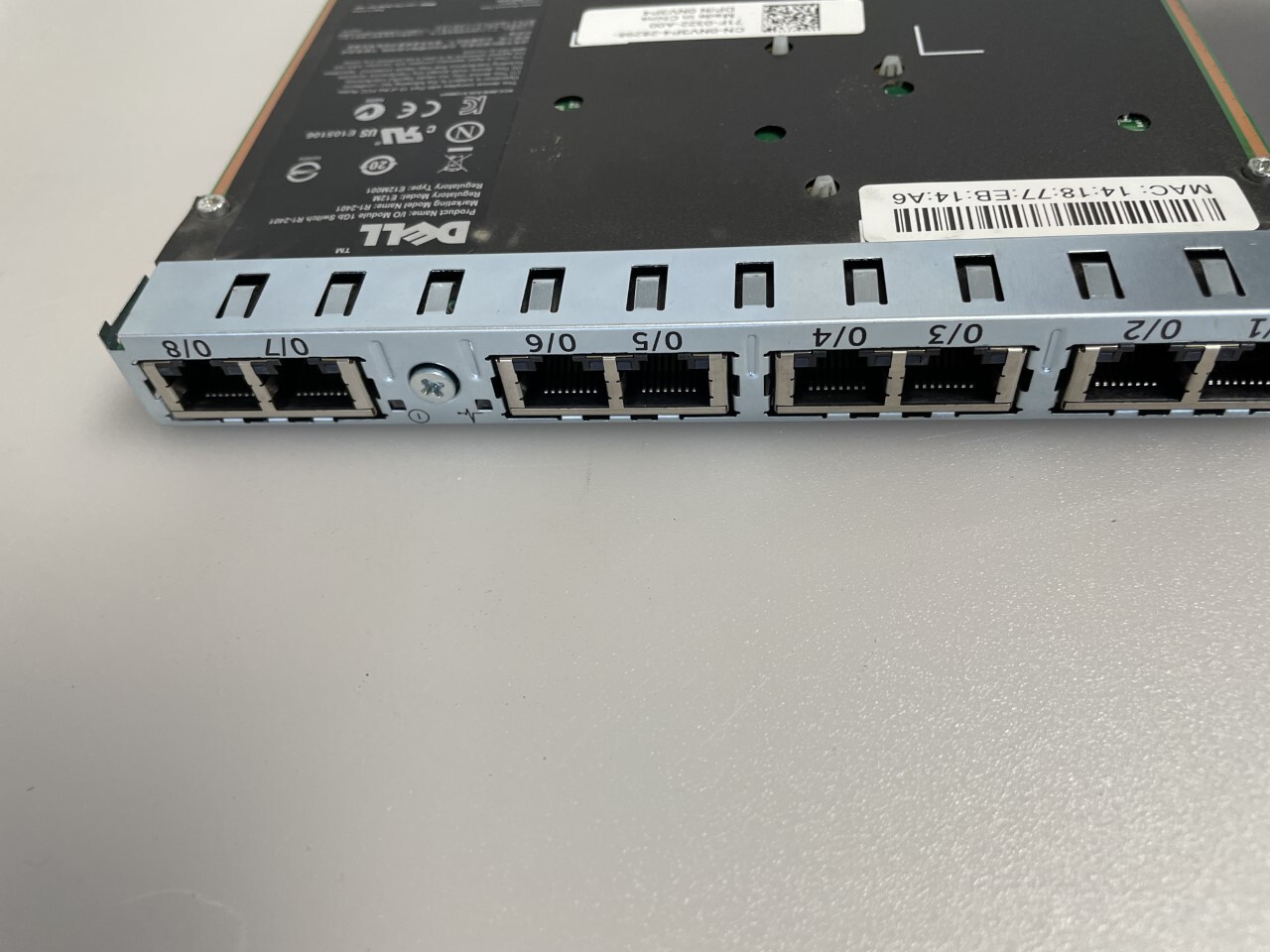 Dell 0NV3P4 VRTX 1GB SWITCH 8 PORT R1-2401 FOR DELL POWER EDGE VRTX