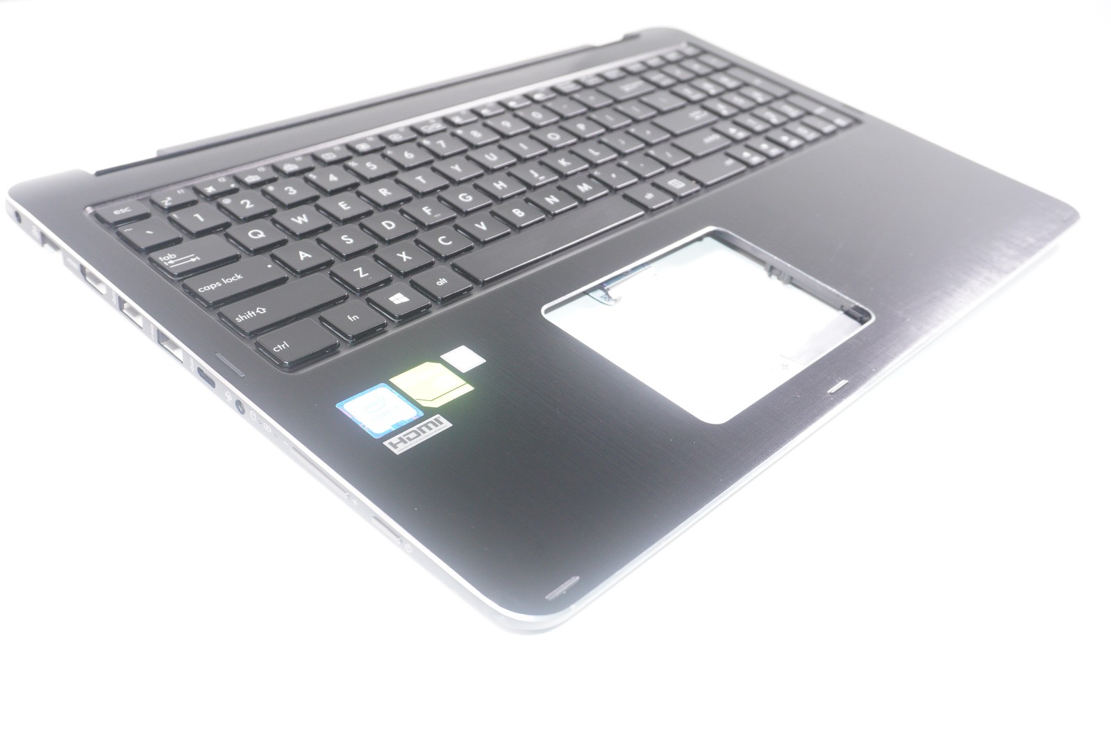 90NB0AZ1-R31US0 Asus Palmrest Us Keyboard B Black Q553UB