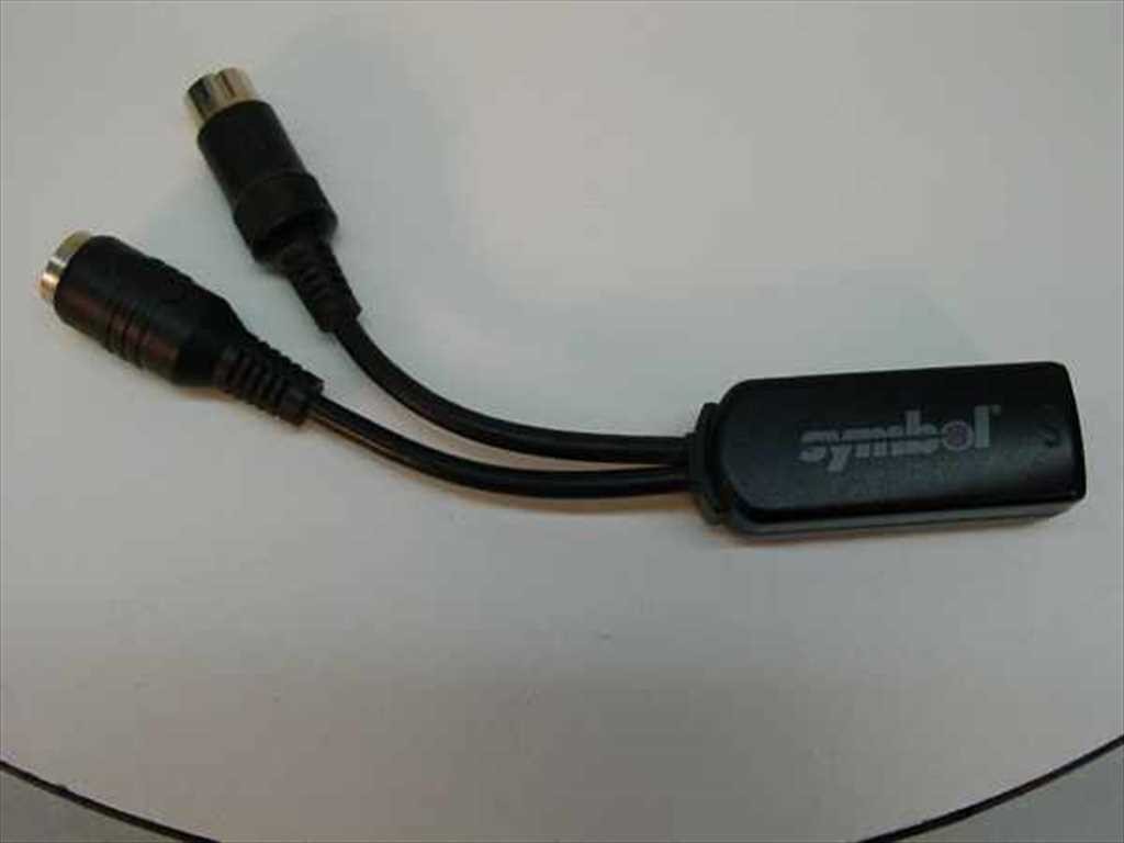 Symbol STI80-0100 Synapse Smart Cable Adapter AT XT Keyboard Barcode Scanner