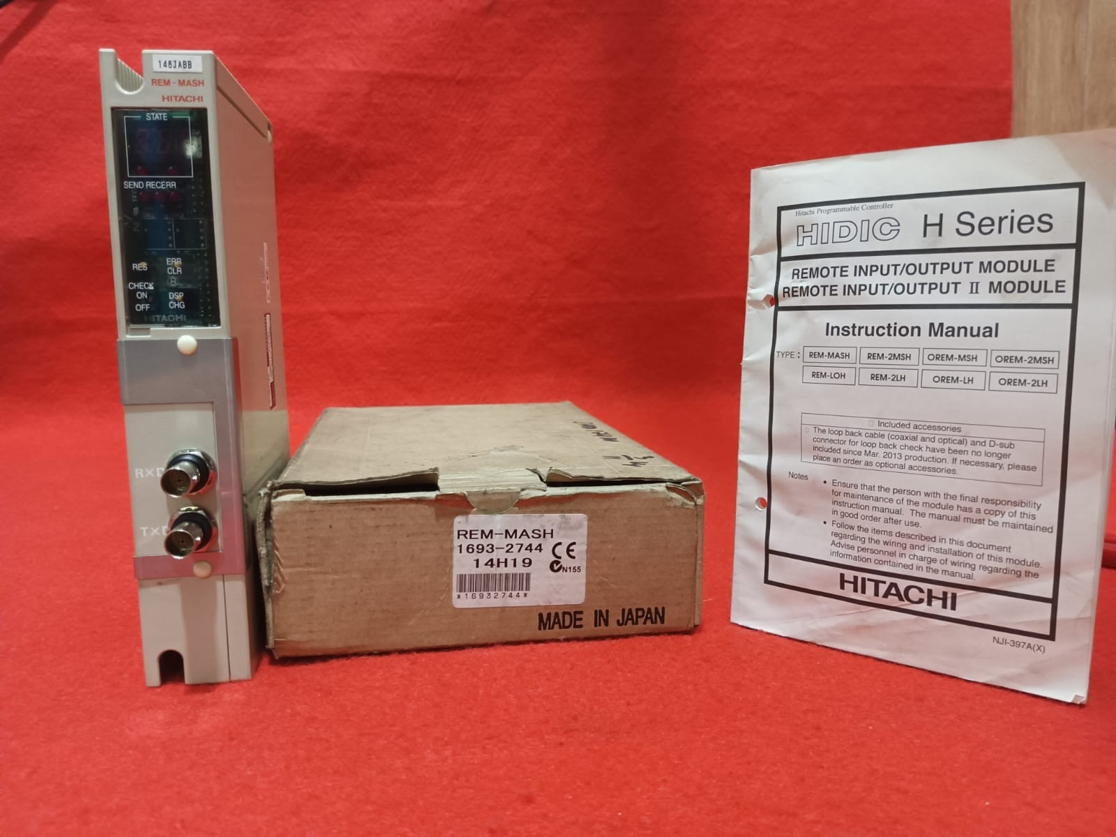 Hitachi HIDIC H Series REM-MASH 1693-2744 Remote I/O Module
