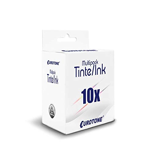 Eurotone 10x Ink Cartridge Compatible With Brother LC3239 Multi-Color Refill