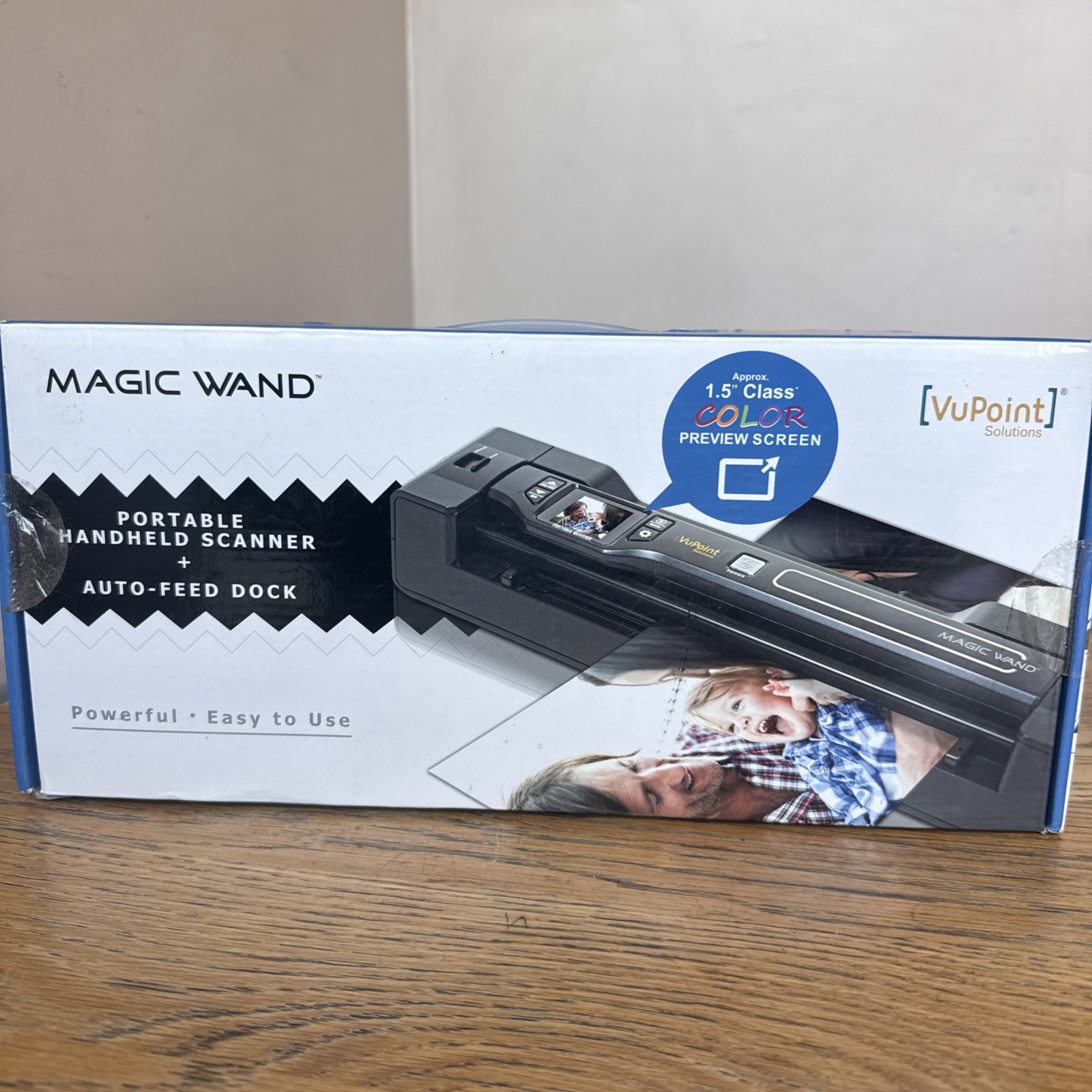 Vupoint PDSDK-ST470CHV-VP Magic Wand Portable Scanner Color LCD Sealed