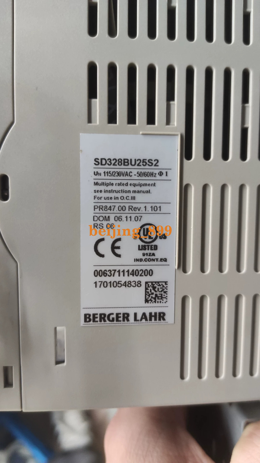 1PC USED SD328BU25S2 servo drive Fast transportation