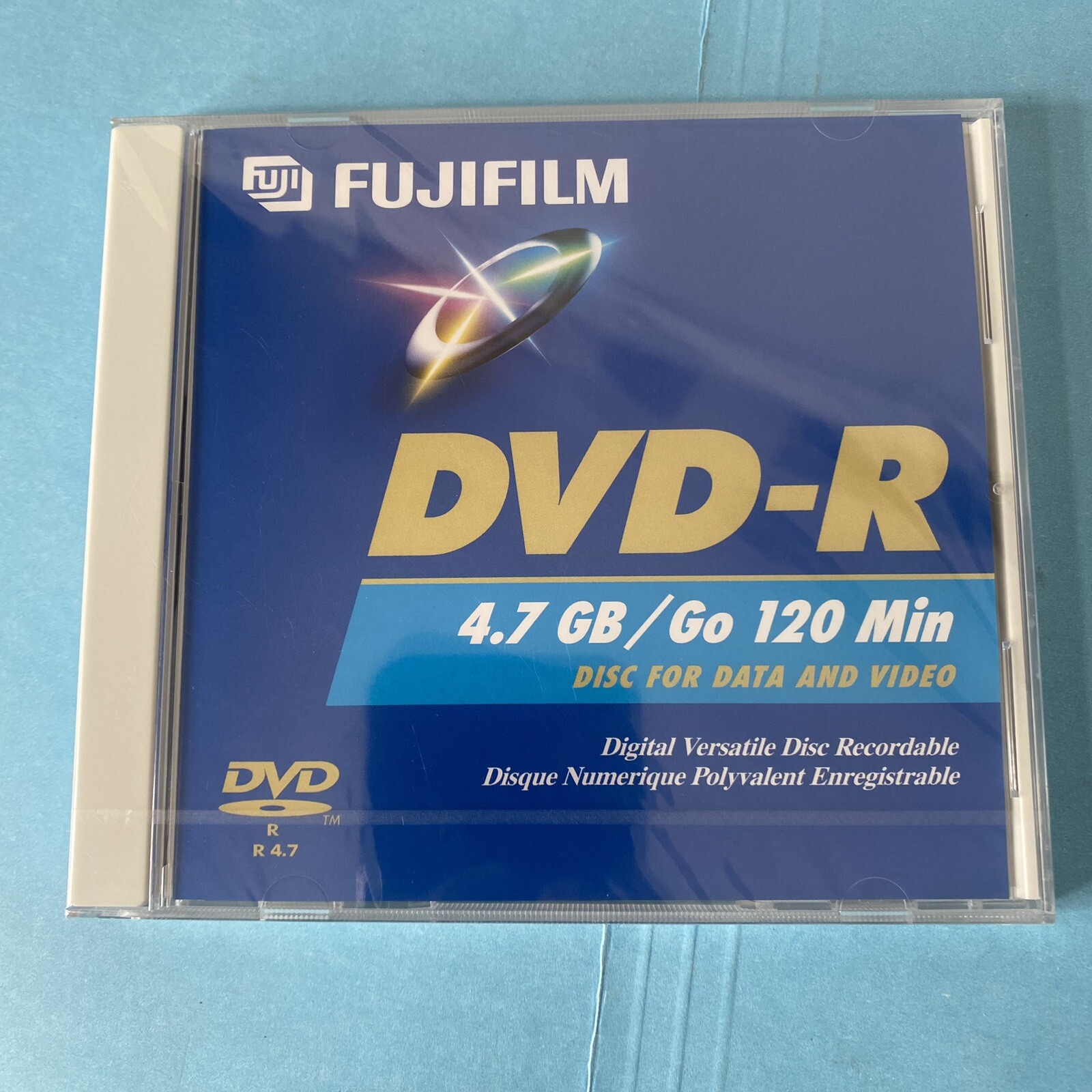 Fujifilm DVD-R 4.7 gb  unopened sealed New NOS 120 Min Data Video
