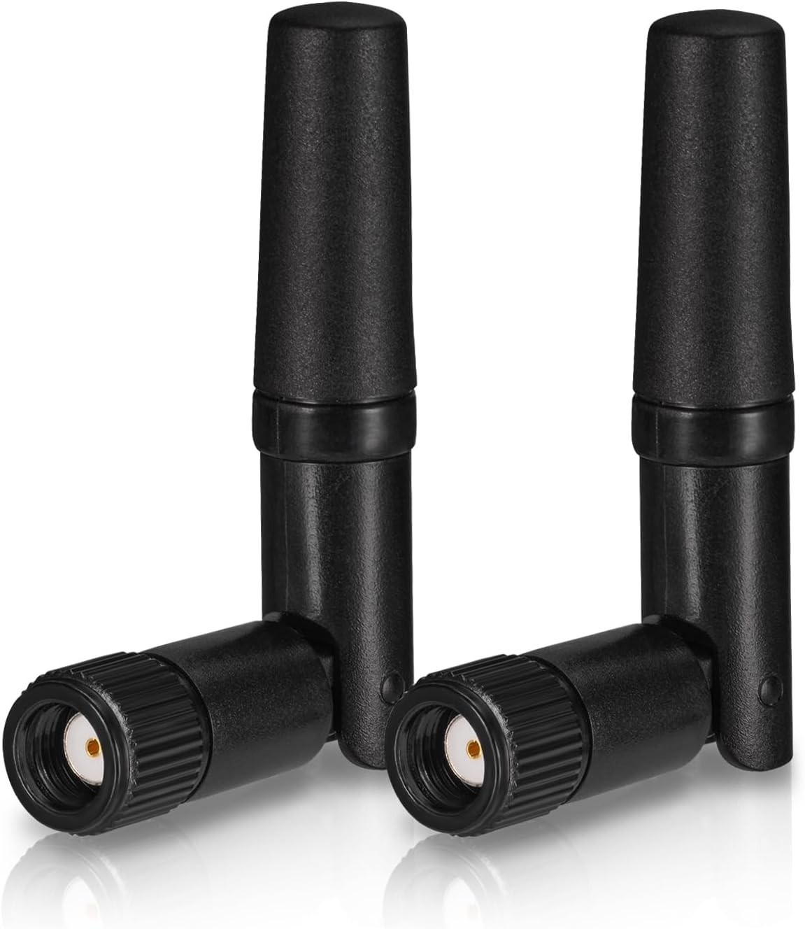 Short WiFi Antennas 2-Pack – Adjustable Dual Band Antenna for Better Signal