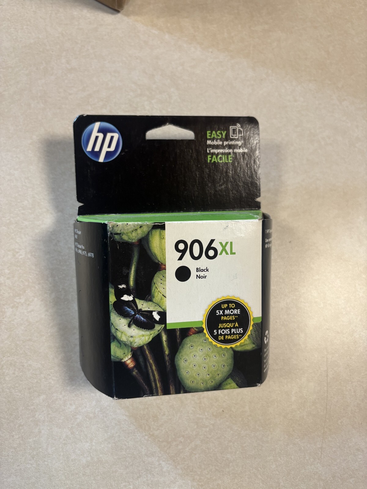 Genuine HP 906XL Black Ink Cartridge