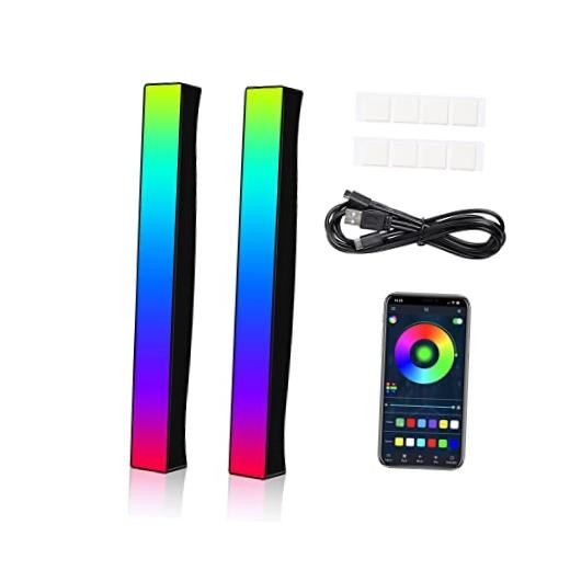 Battery Powered Rhythm Light Bar - RGB Sound Control Pickup Rhythm Lights - APP