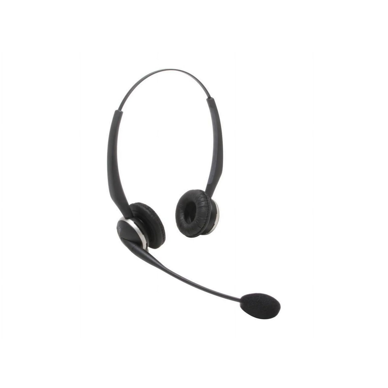 Jabra GN2100 Duo Quick Disconnect (QD) Wired Headset (GN2125, Black)