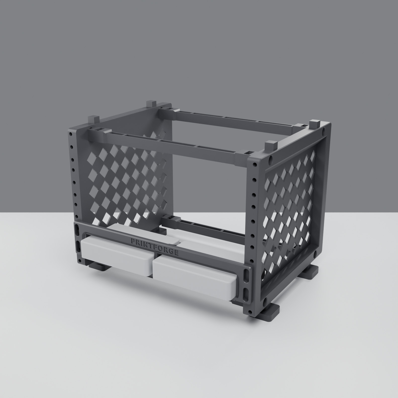 10 Inch Rack Mount 1U for 2x GL.iNet Comet PoE GL-RM1PE KVM Homelab PETG