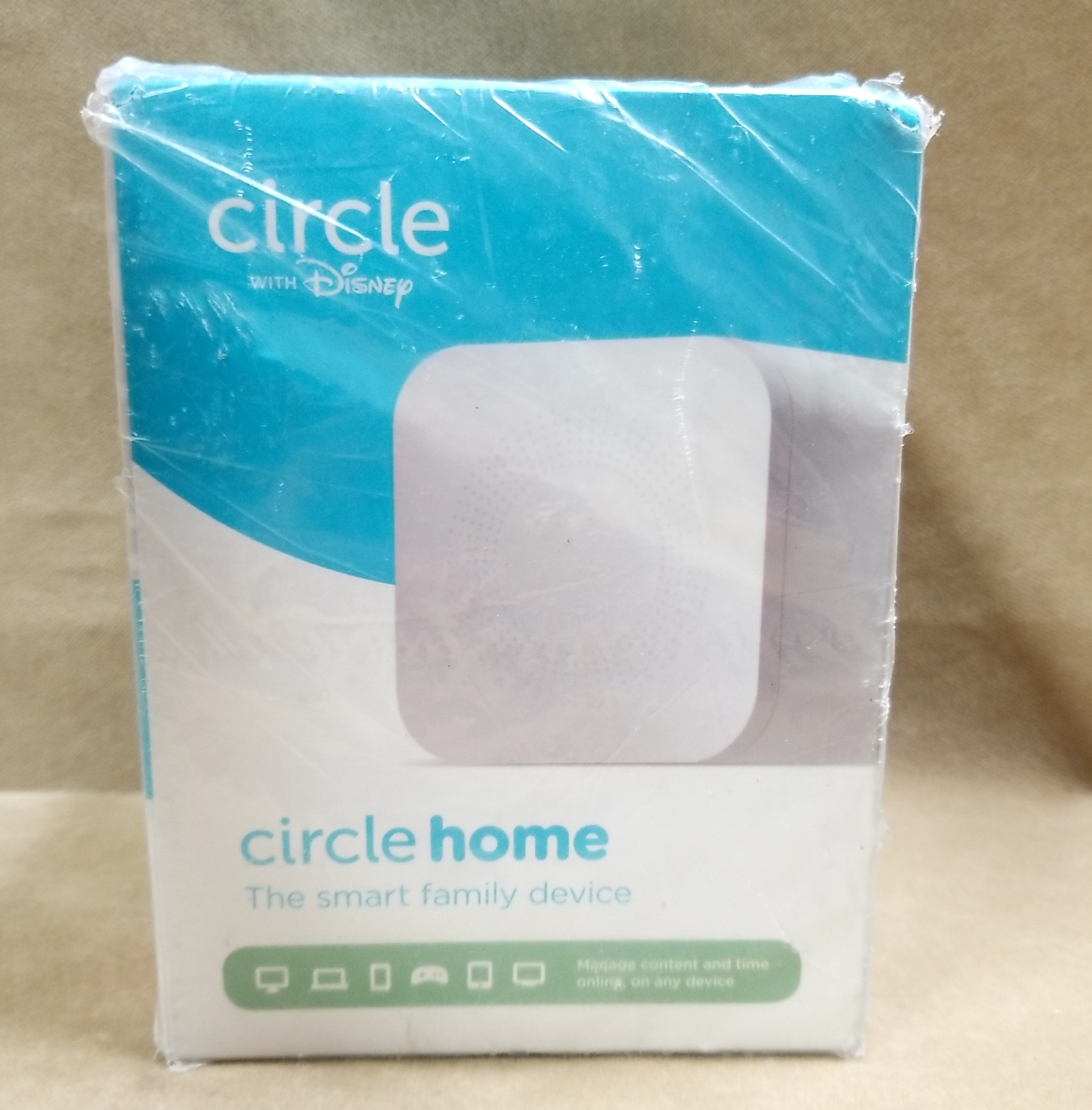 Sealed Circle Home with Disney Parental Control Smart Device Box