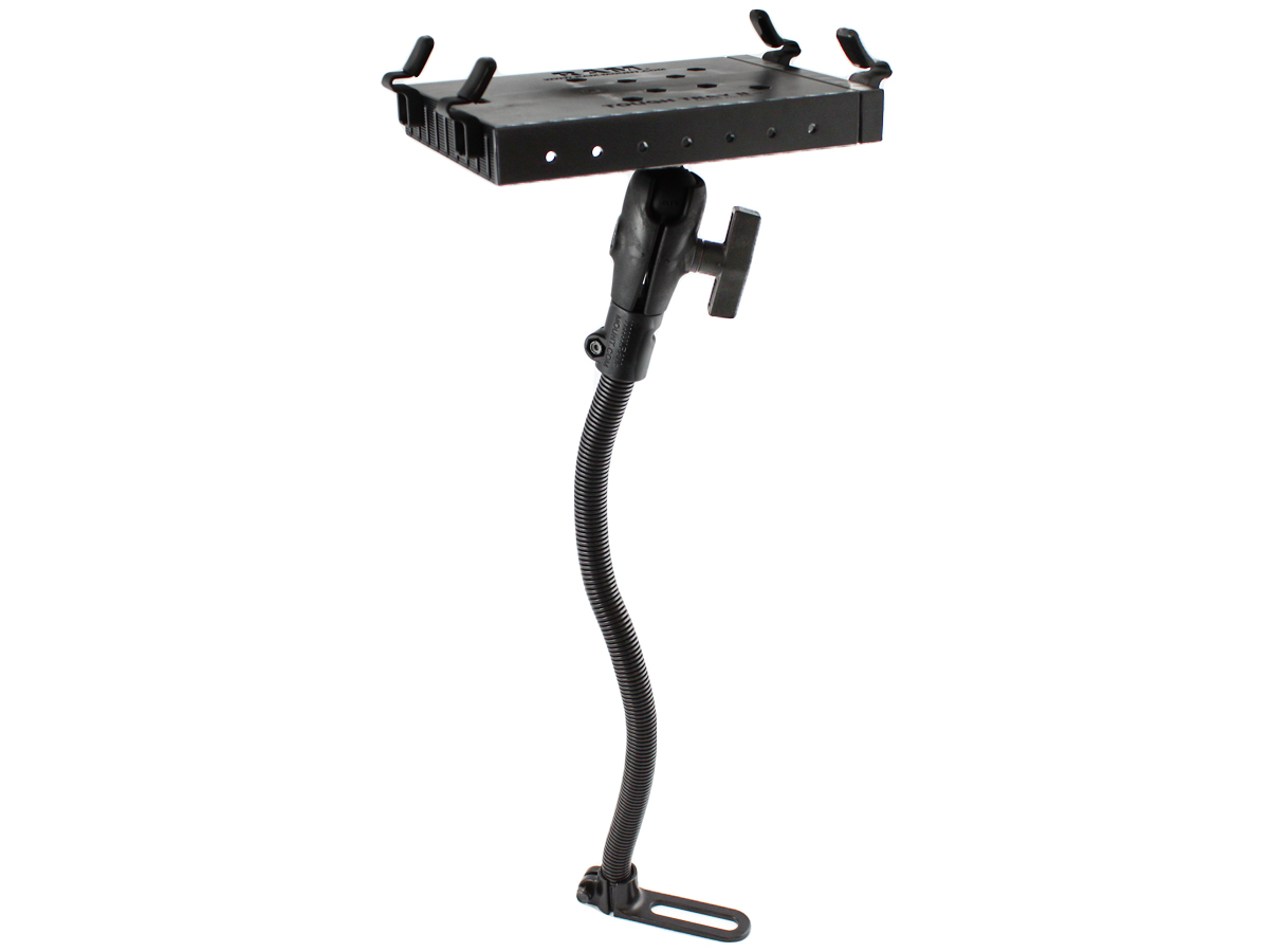 RAM No-Drill Netbook/Tablet/Small Laptop Computer Universal Car Seat Track Mount