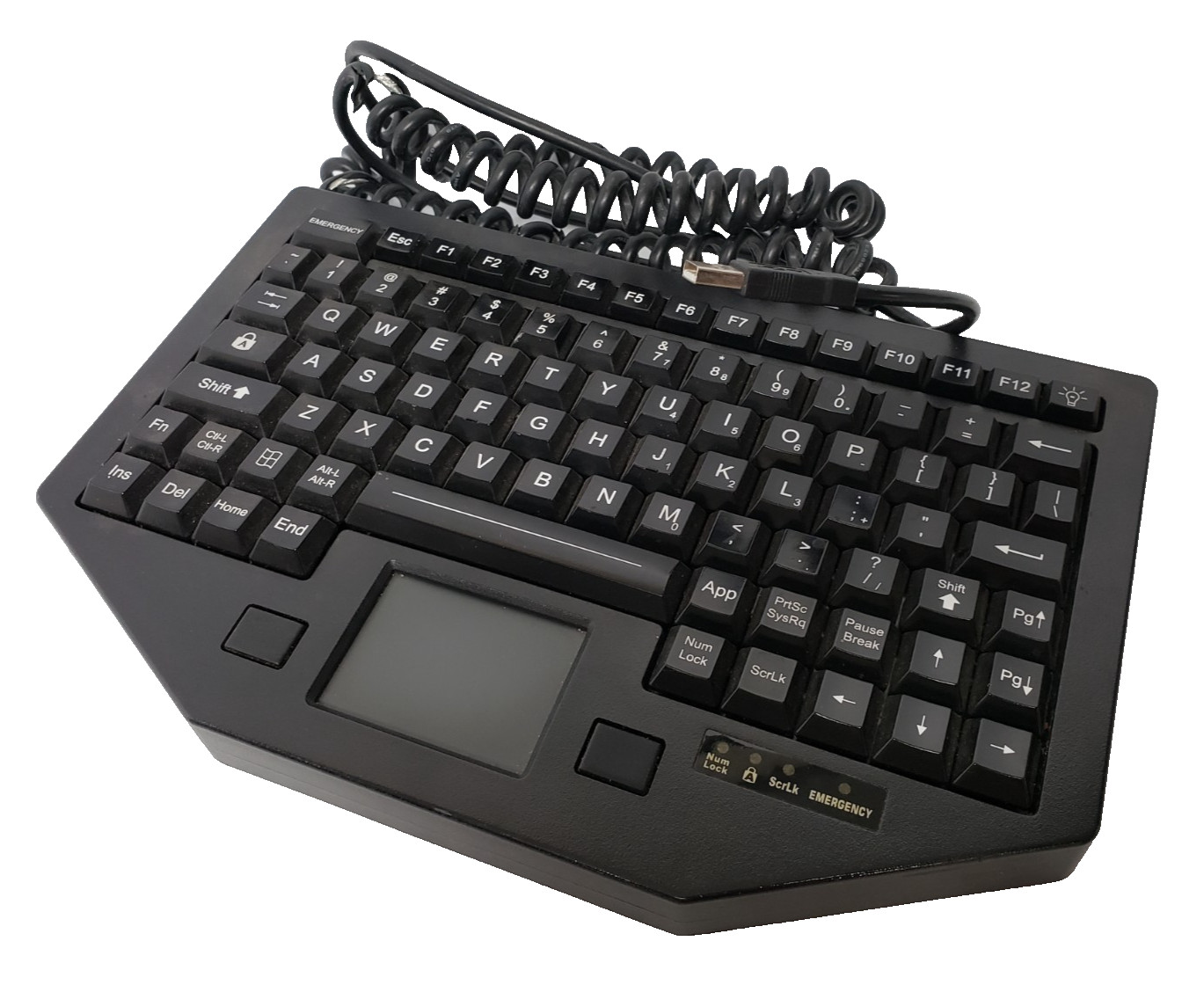 iKey FT-88-911-TP-JP11-USB Mobile USB Rugged Keyboard Backlit Touchpad