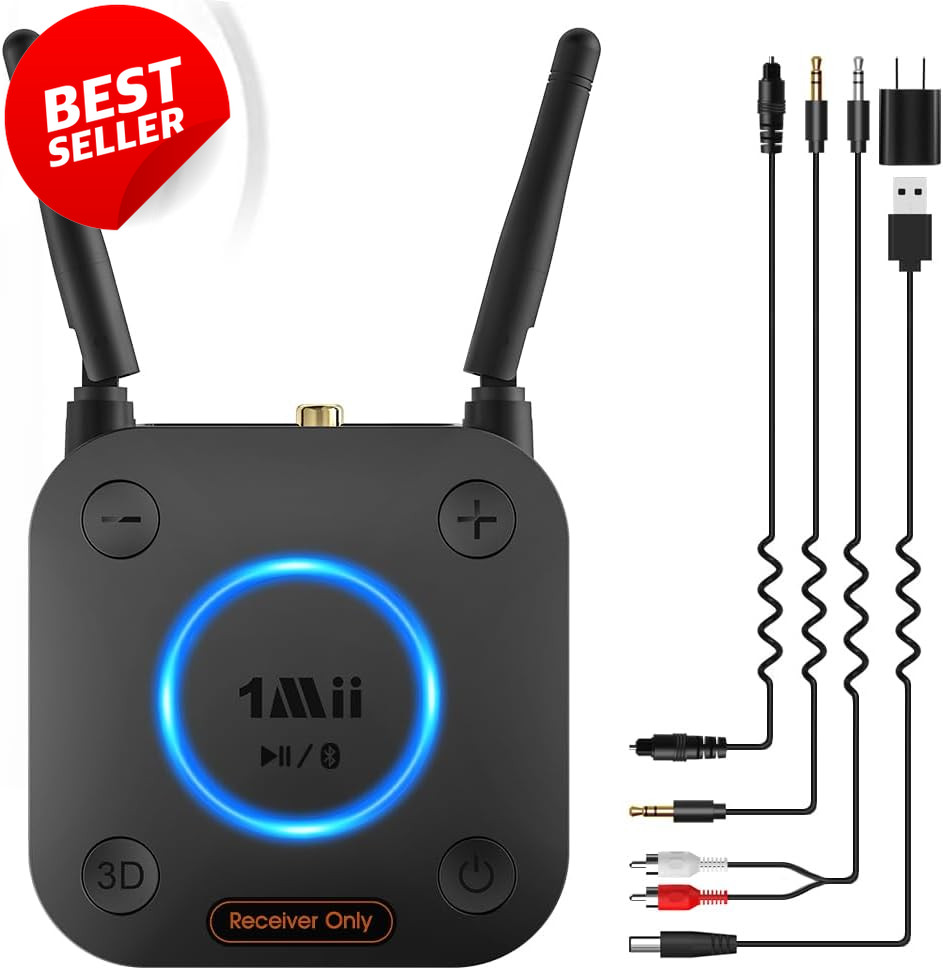 B06Pro Bluetooth 5.3 Receiver Long Range HiFi Audio Adapter AptX HD - US