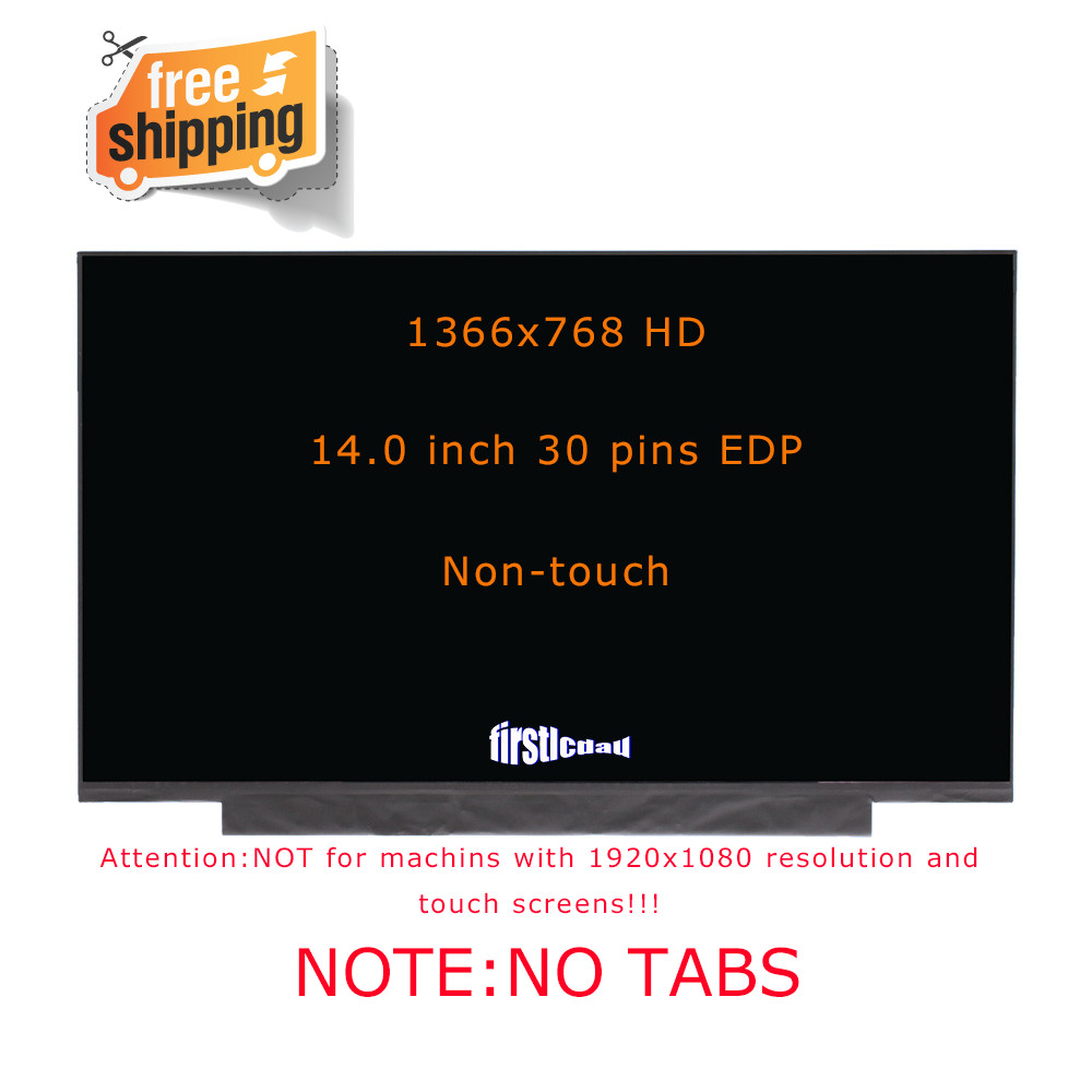 For HP Spart Part# M02093-J93 LCD LED Screen 14" HD WXGA Replacement Panel New