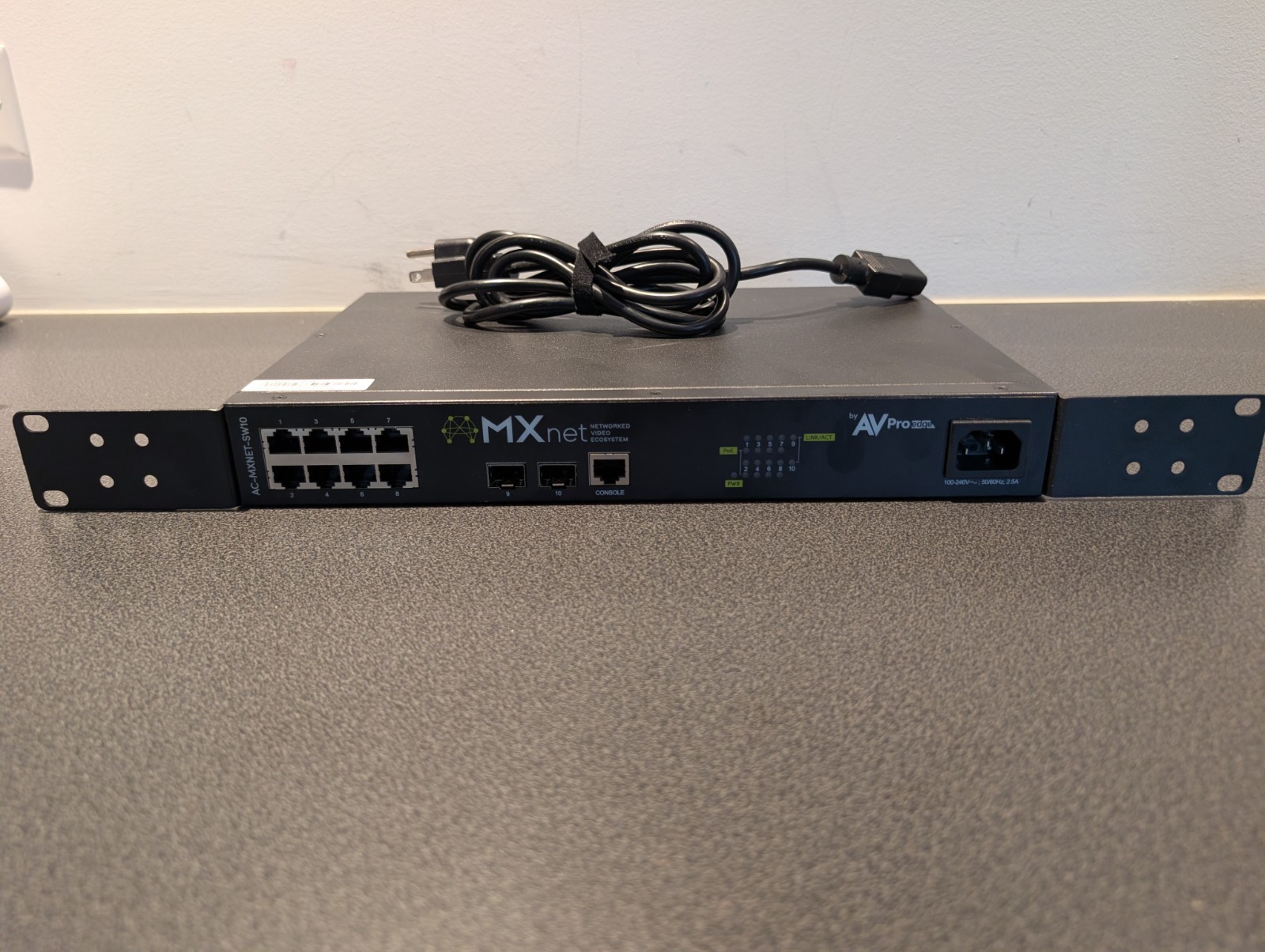 AVPro Edge MXnet AC-MXNET-SW10 10-Port-Fully Functional