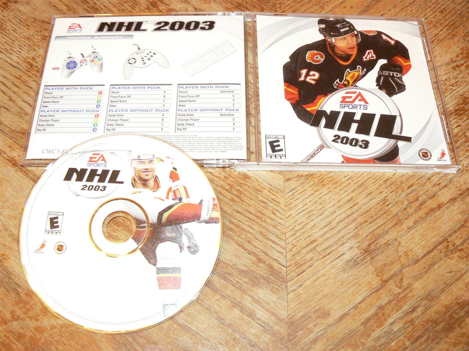 NHL 2003 PC CD-ROM Game EA Sports 2002 Electronic Arts for Windows 2000/XP