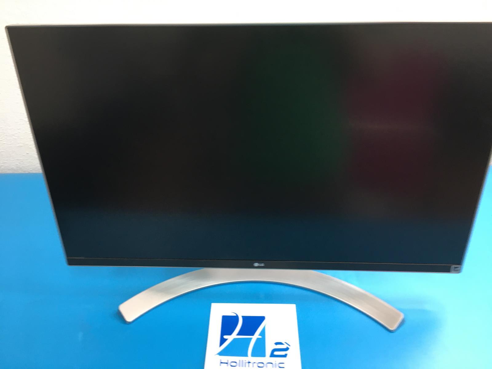 LG 27MU88-W 27" 4k LED LCD Monitor (Slight Discoloration