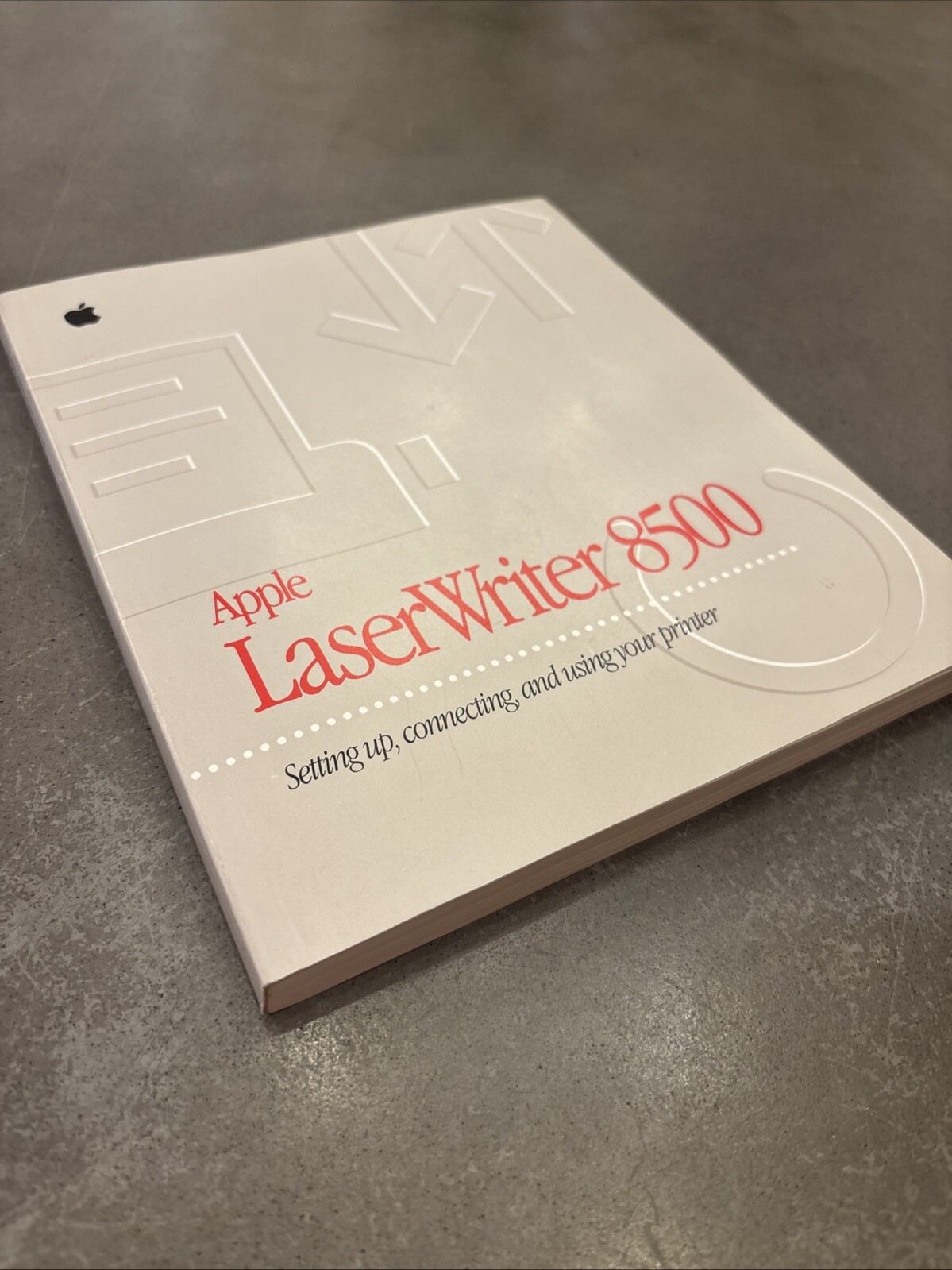 Apple LaserWriter 8500 User’s Manual - 034-0210-A - New Old Stock - 291 Pages