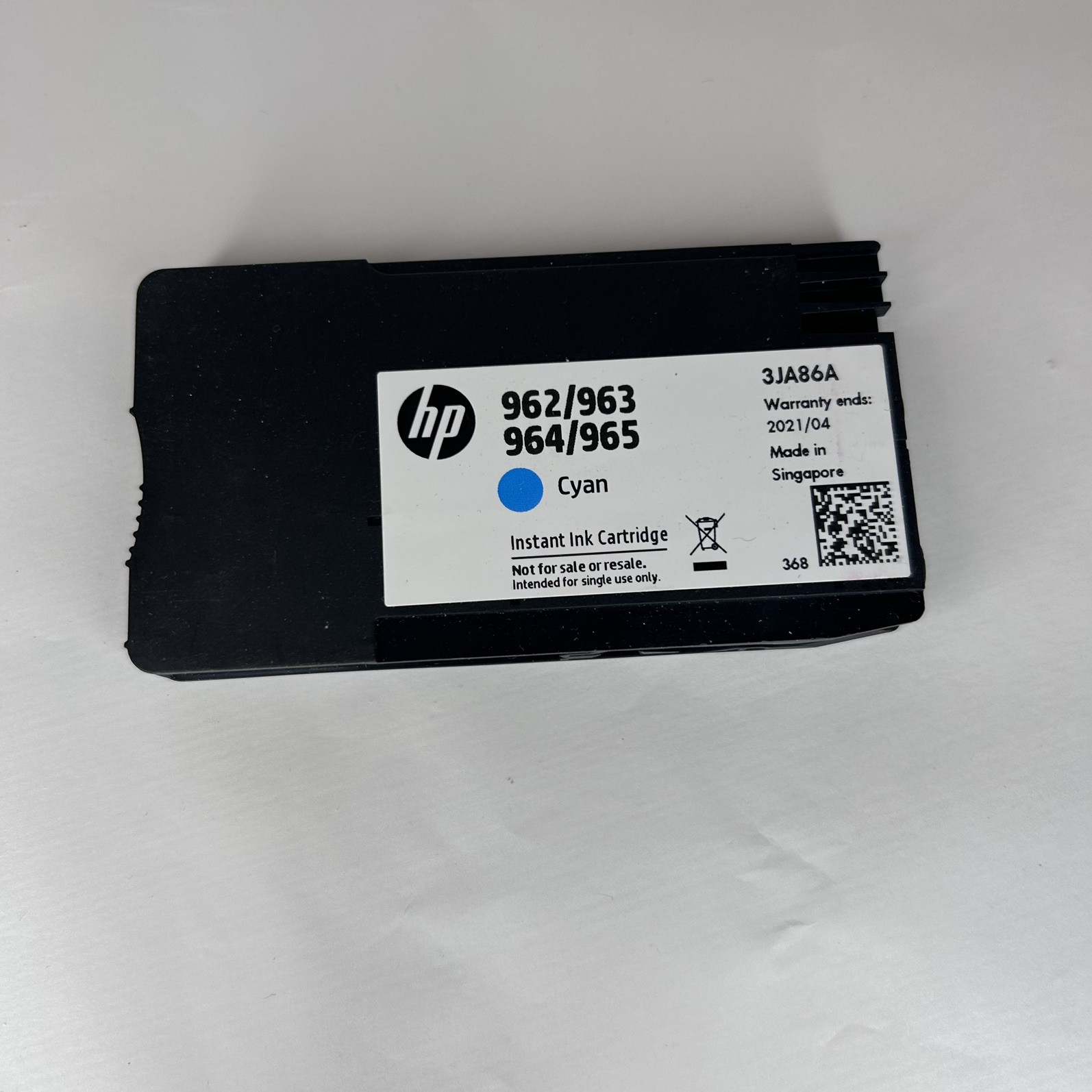 HP 962/963 964/965 Cyan Genuine Inkjet Ink Cartridge L0S49A For HP Printers