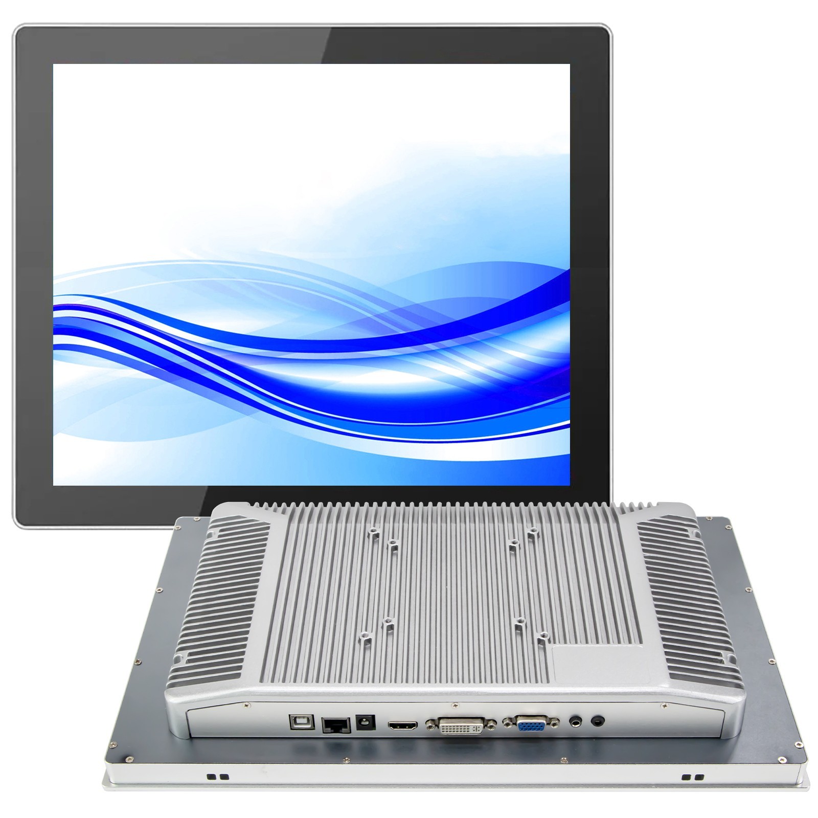 GreenTouch 12.1 Inch 10-Point Capacitive Touch Screen Monito-HDMI/VGA/DVI Port