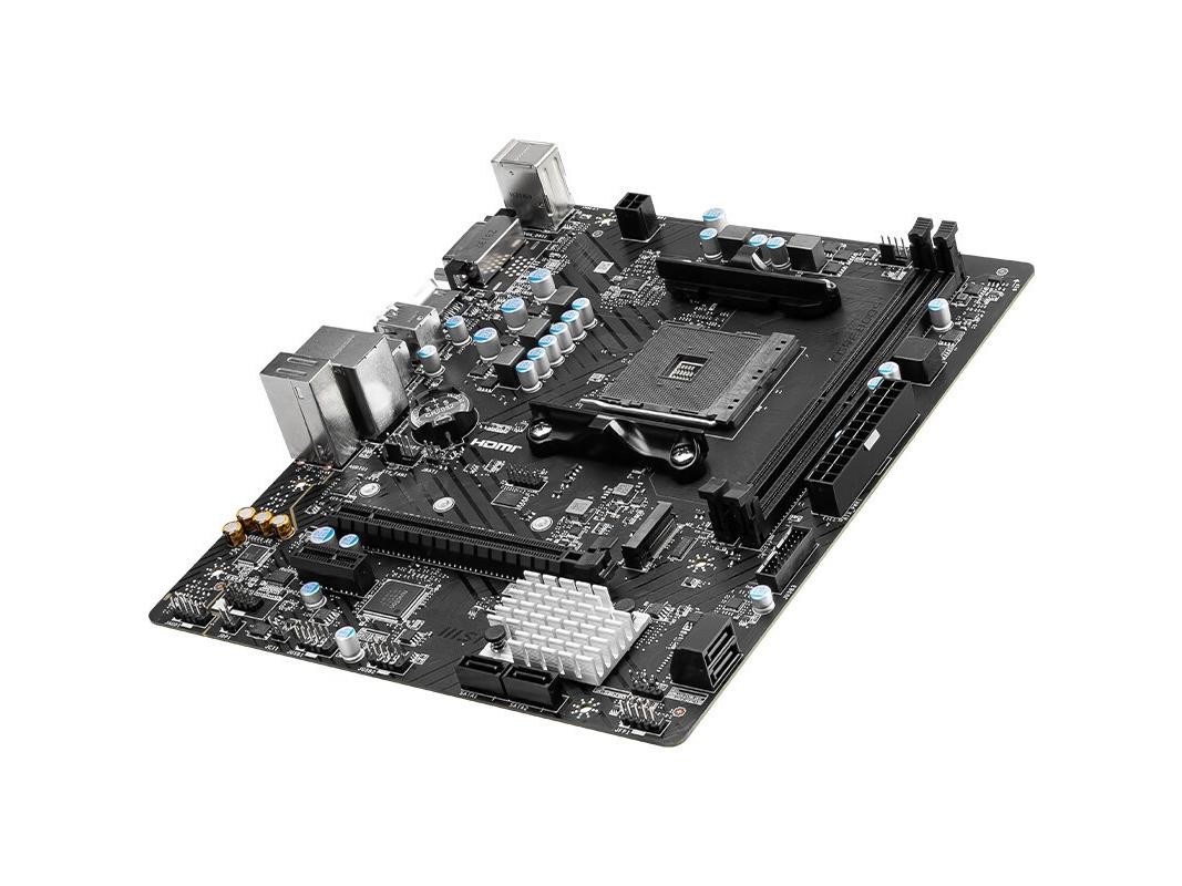 For MSI B450M-A PRO MAX II motherboard AM4 DDR4 32G HDMI+DVI m-ATX Tested OK