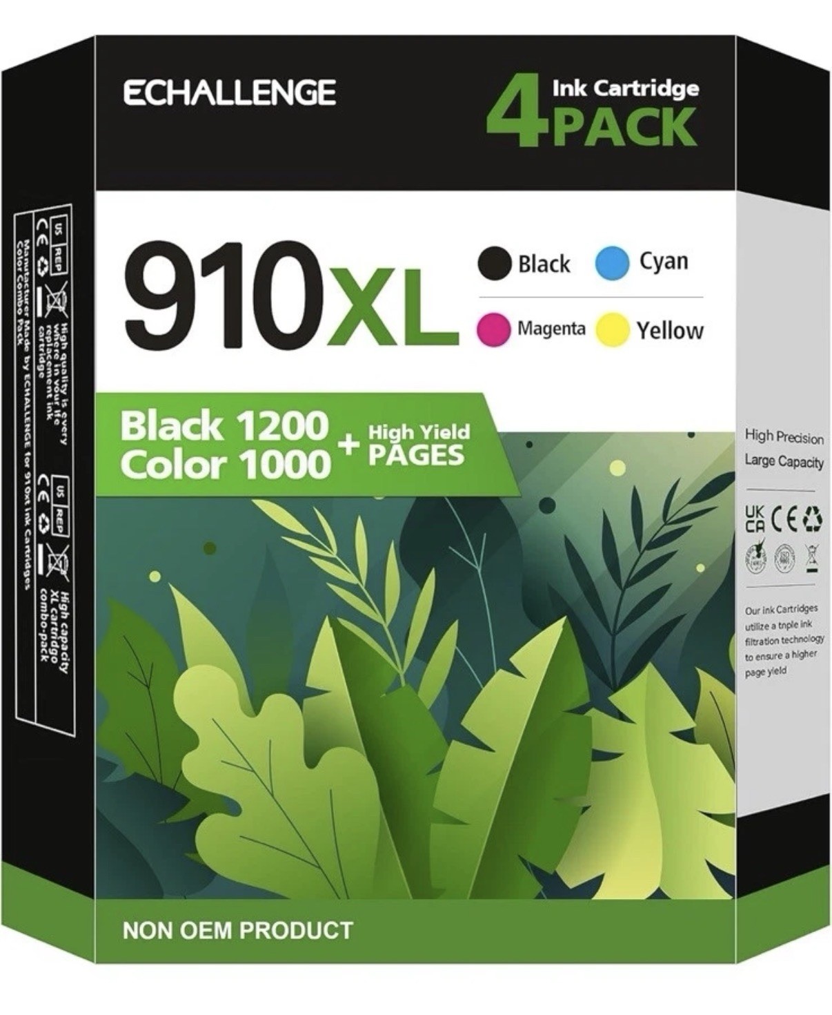 910XL Ink Cartridges Combo Pack Replacement for HP 910 910 XL Ink Cartridge