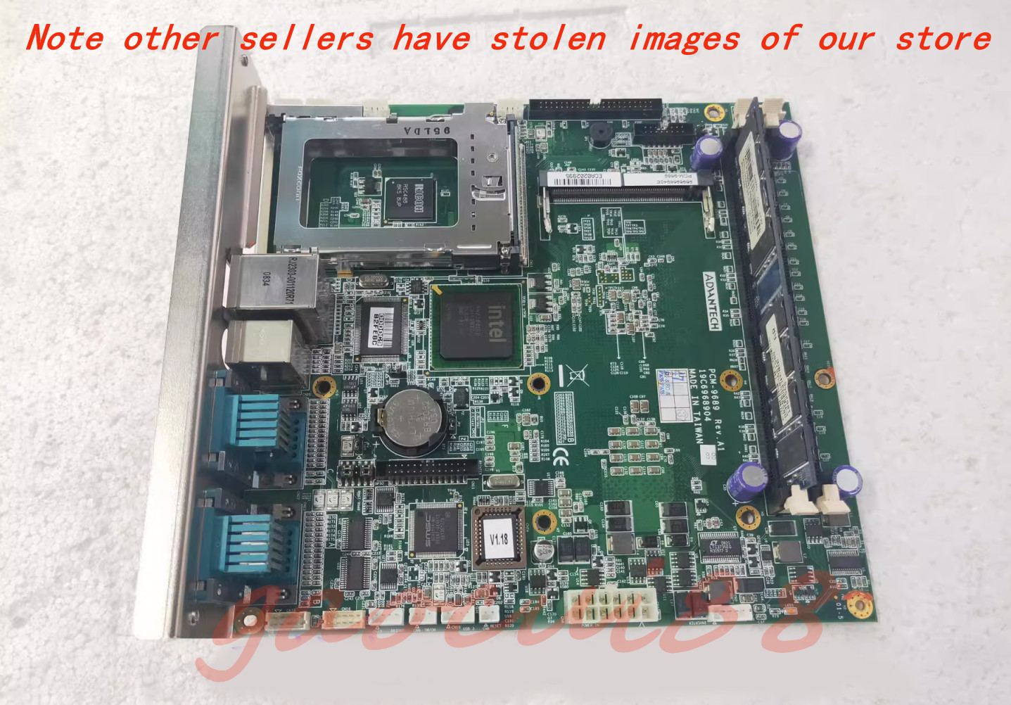 PCM-9689 Rev.A1 Advantech Industrial Motherboard PCM9689+CPU USED 1PC Tested OK