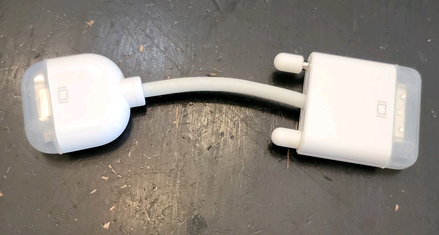 Genuine Apple 603-8525 5" DVI to VGA Display Adapter Converter Cable (DTOV)