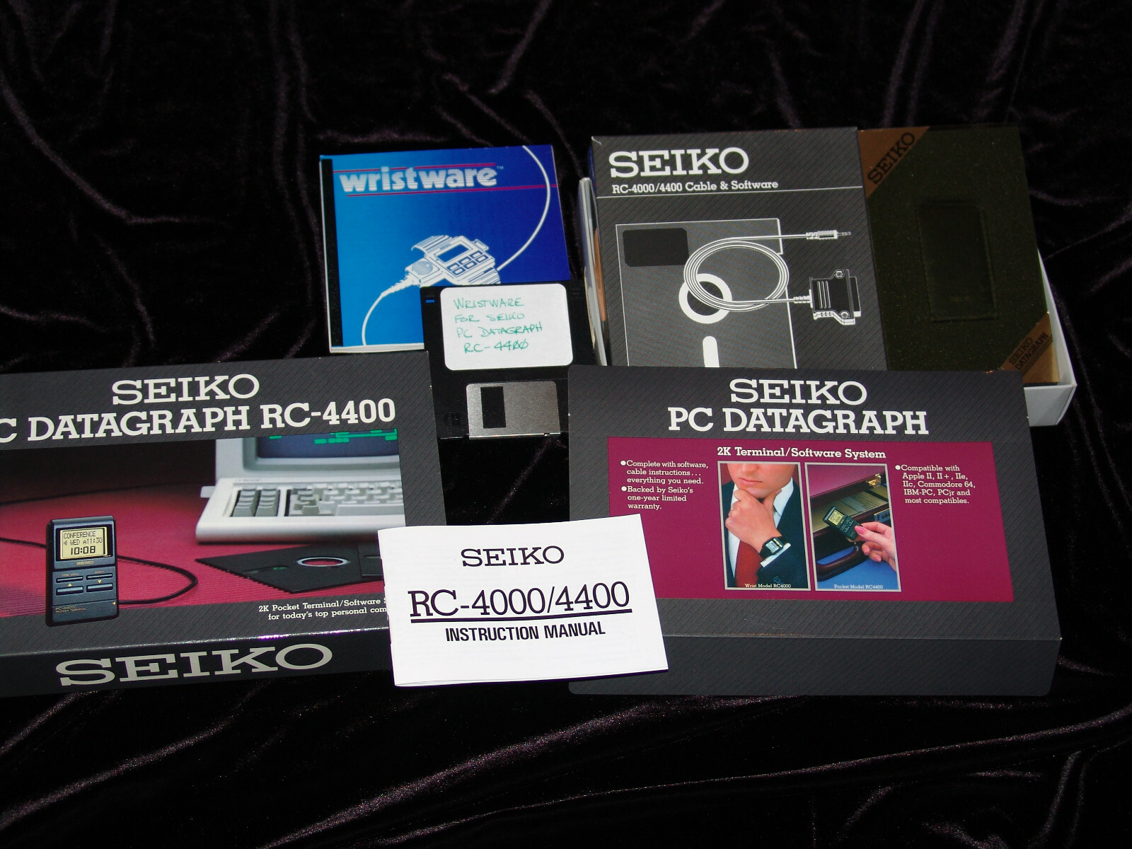 Seiko PC Datagraph RC-4400 - Vintage - Rare