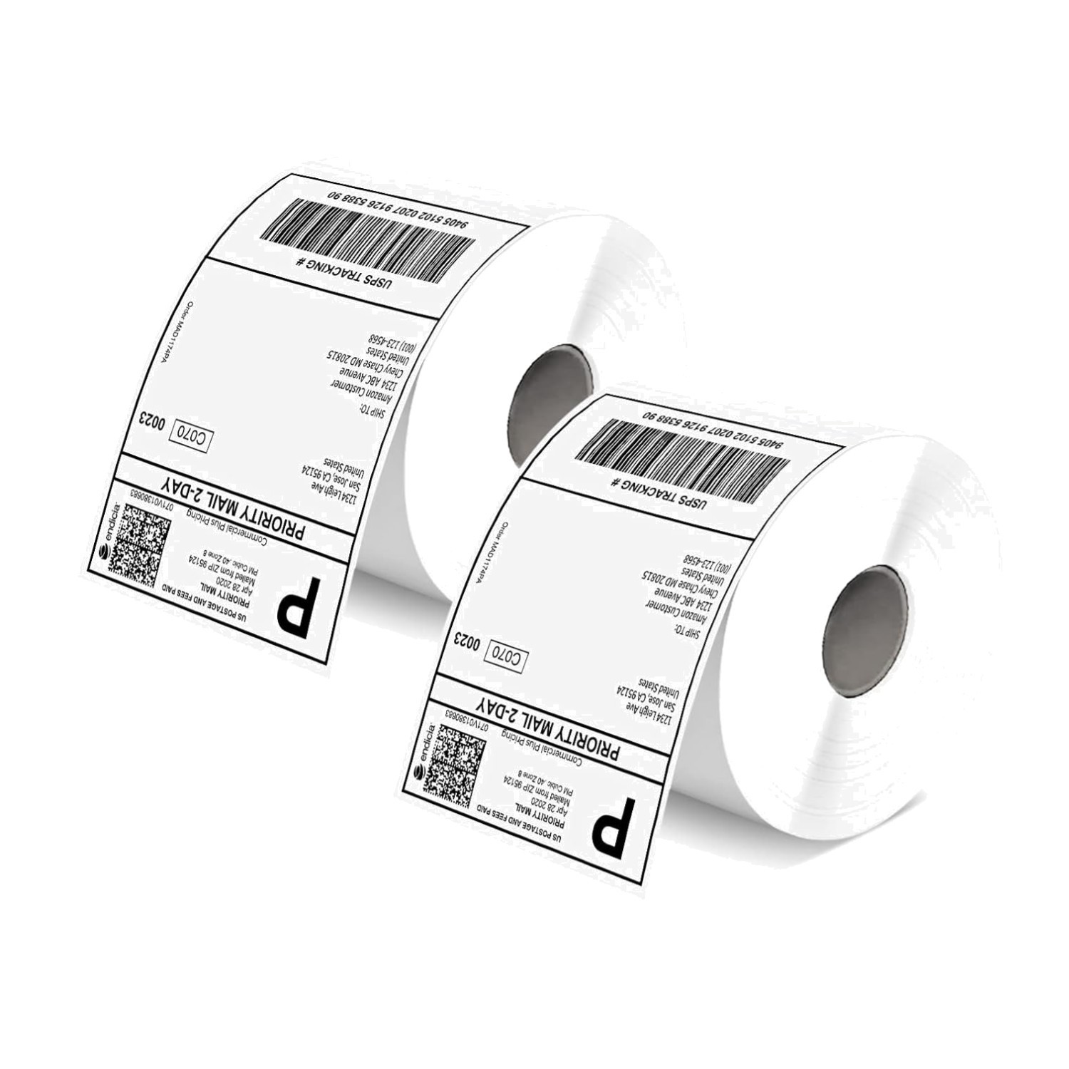 Crystal Clear 4x6 Thermal Shipping Labels - 1000 Sheets