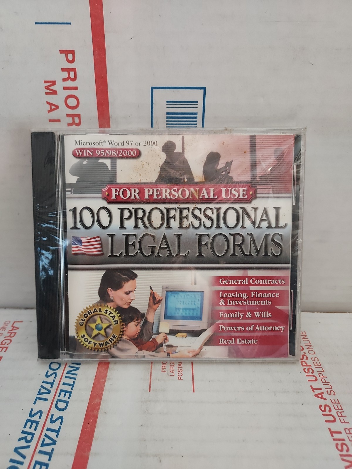 BRAND NEW 100 Professional Legal Forms For Personal Use" (PC, 2000) - #171