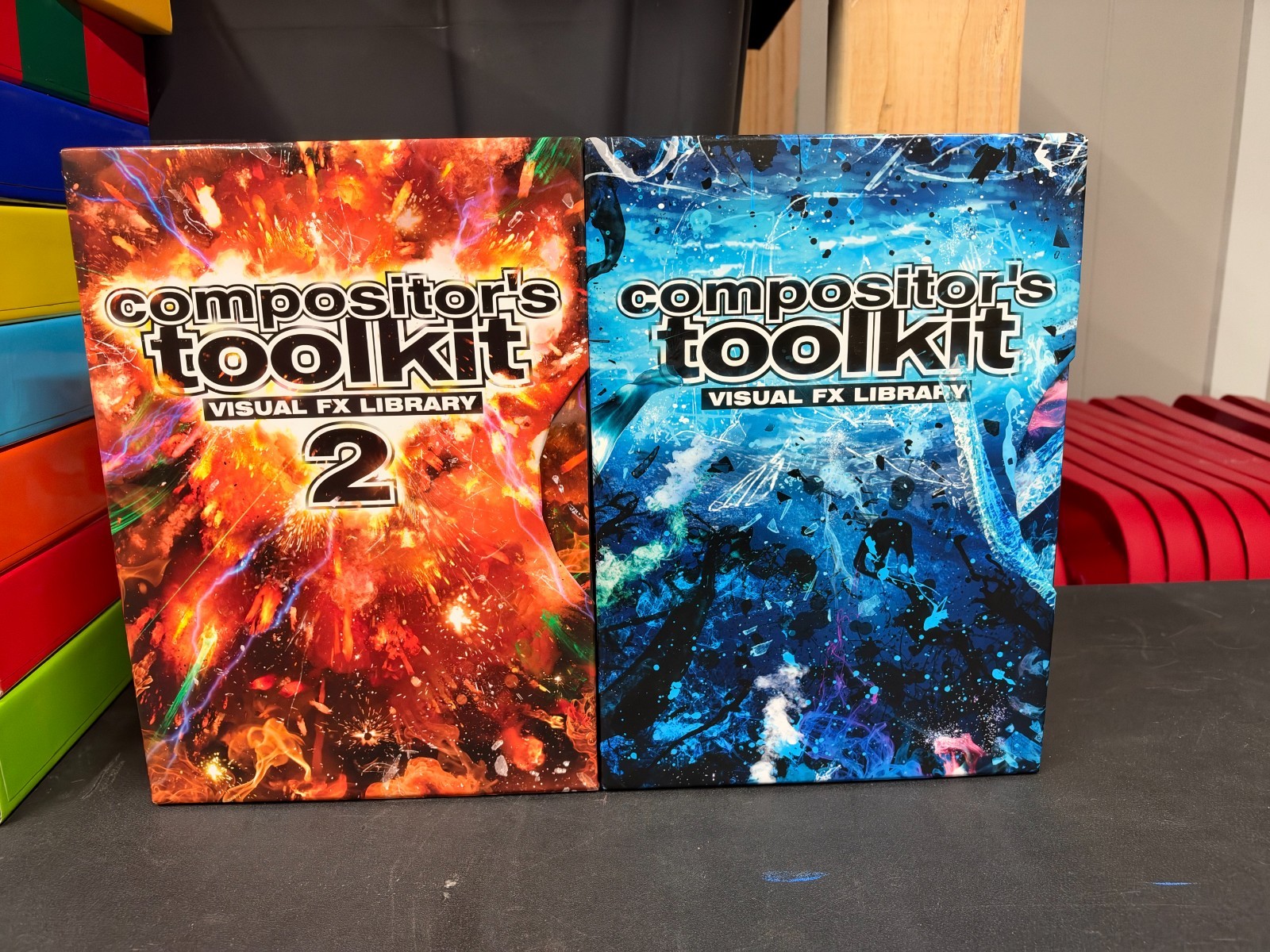 Digital Juice Compositor's Toolkit Visual FX Library Volumes 1 & 2 Software Lot