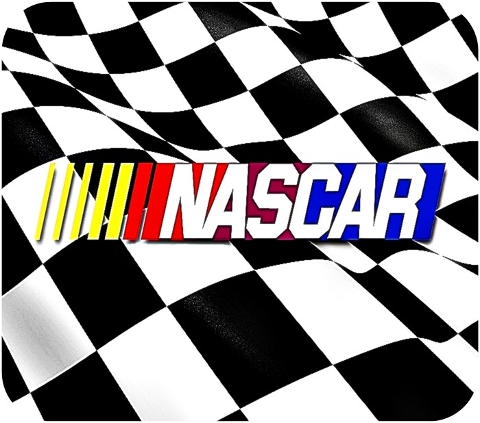 NASCAR "Checkered Flag" Computer / Laptop Mouse Pad