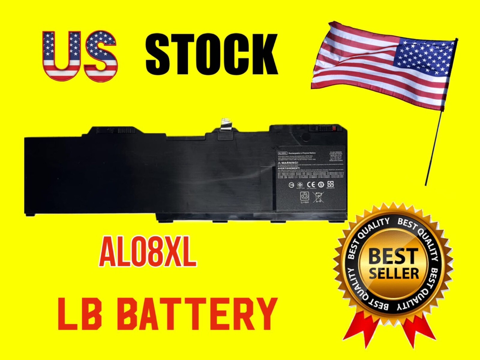 New AL08XL Battery for HP ZBook Fury 15 G7 G8 Fury 17 G7 G8 HSTNN-IB9N AL08094XL