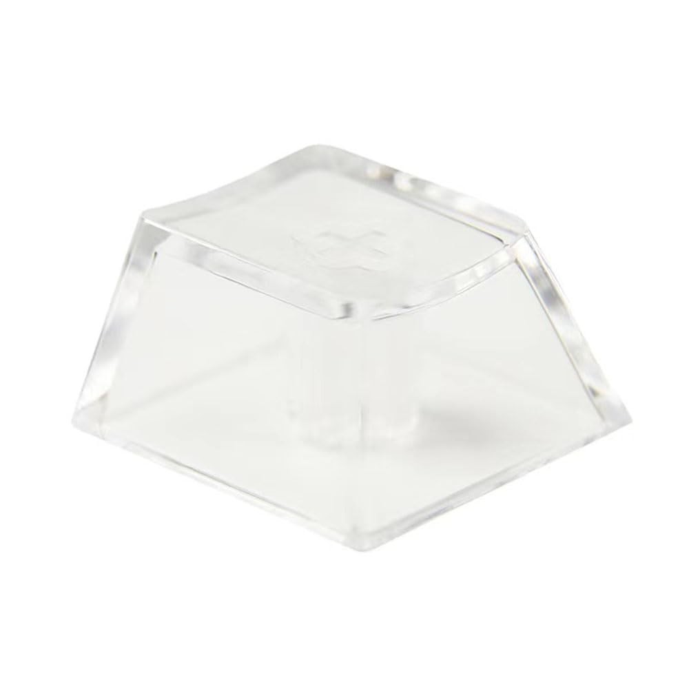 100 PCS Blank Crystal Transparent Cherry Profile R4 Keycaps For MX Switches