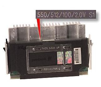 ErsaZZa 144573-001-RFB Processor w/ Heat Sink 550/10 ~E~