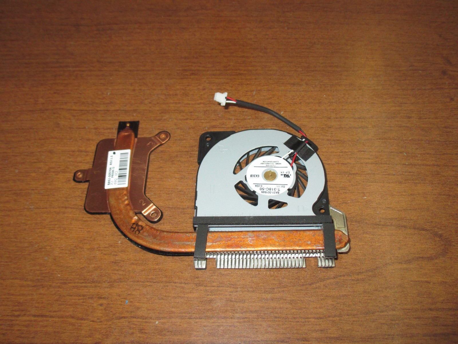 GENUINE SAMSUNG NP740U3M SERIES CPU COOLING FAN HEATSINK BA62-00976A BA31-00164A