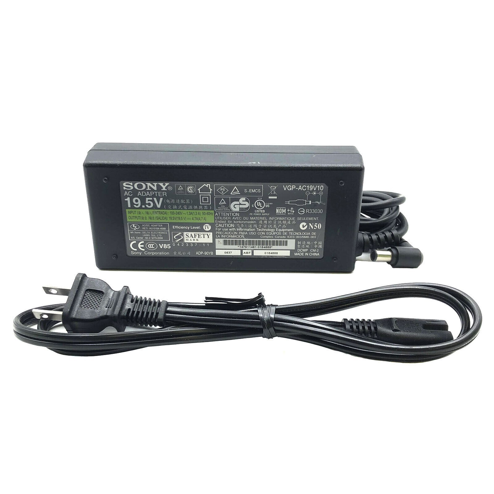 Genuine Sony Power Adapter Charger for VAIO SVF14N13CXB SVF14N25CXB SVF14NA1EL