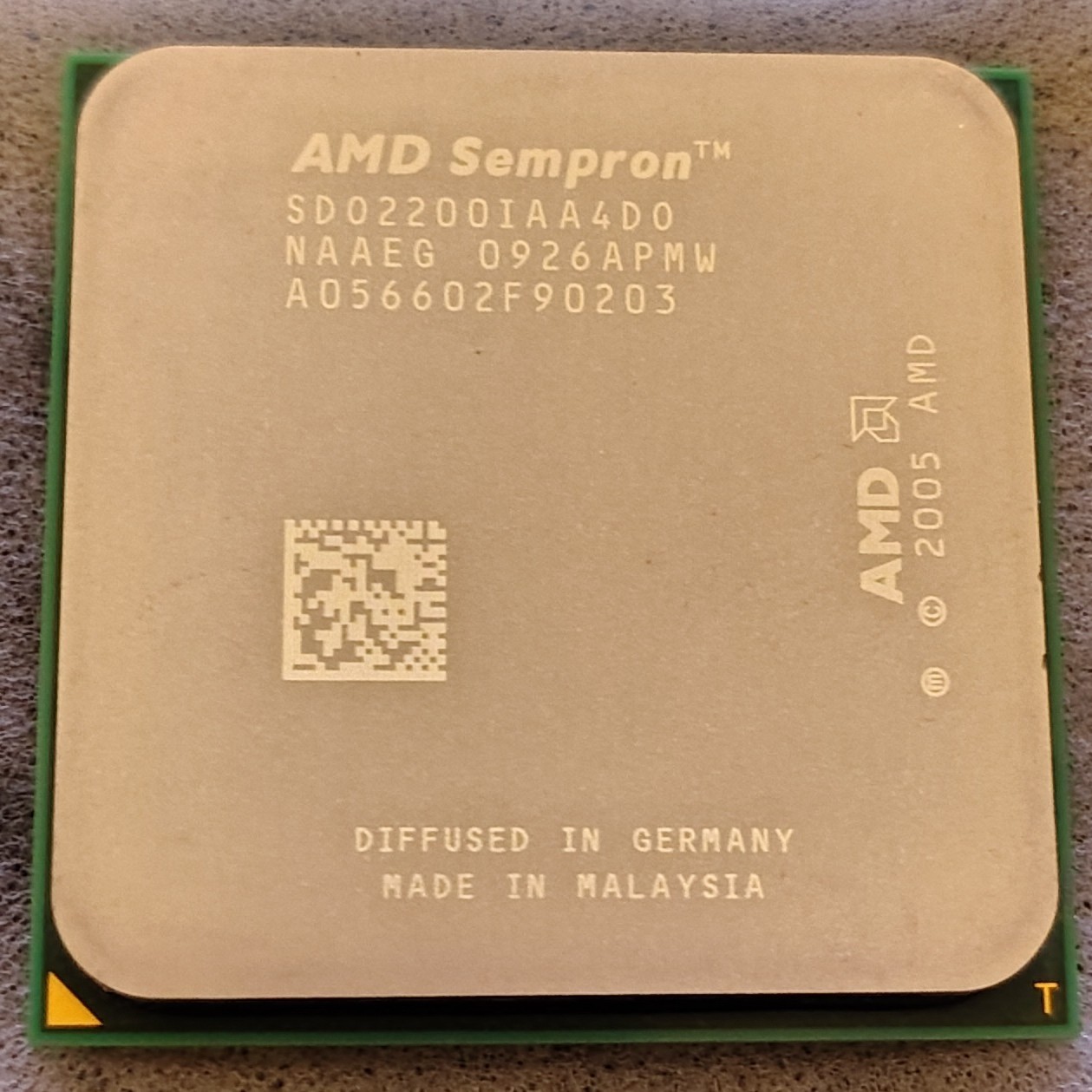 AMD Sempron X2 2200 2.0GHz Dual Core AM2 CPU Processor