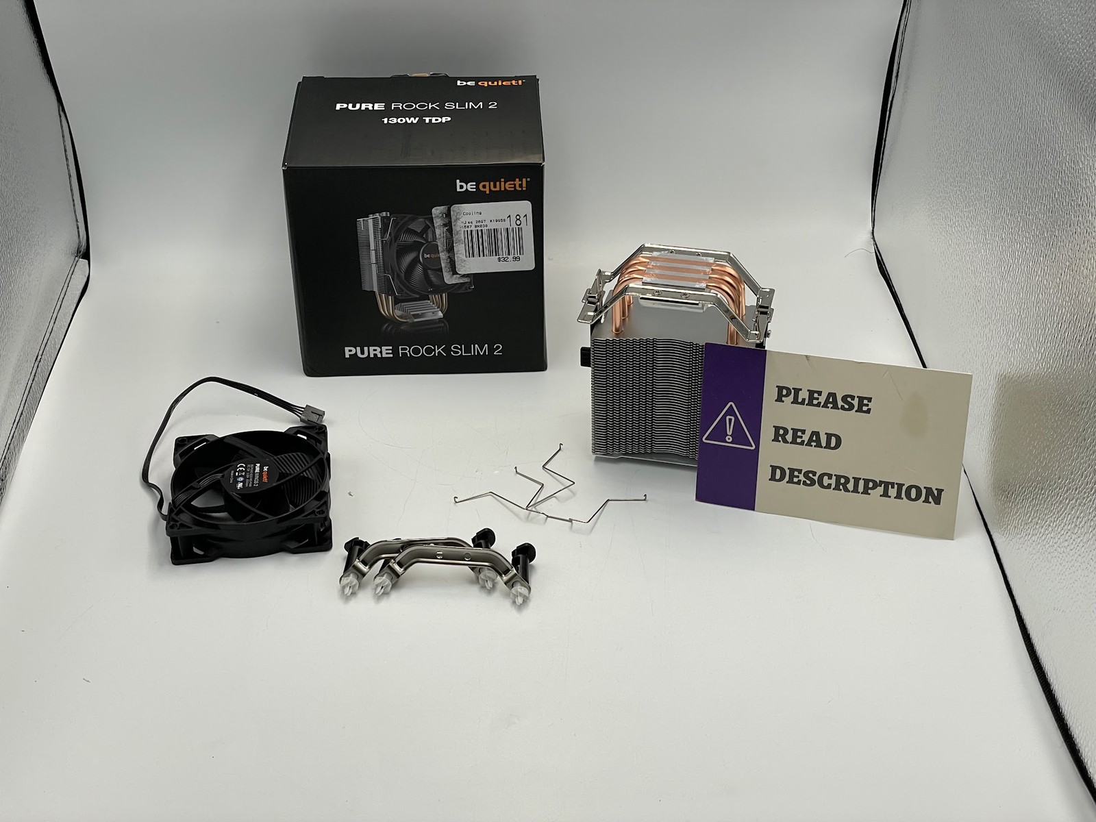 be quiet PURE ROCK SLIM 2 CPU Cooler